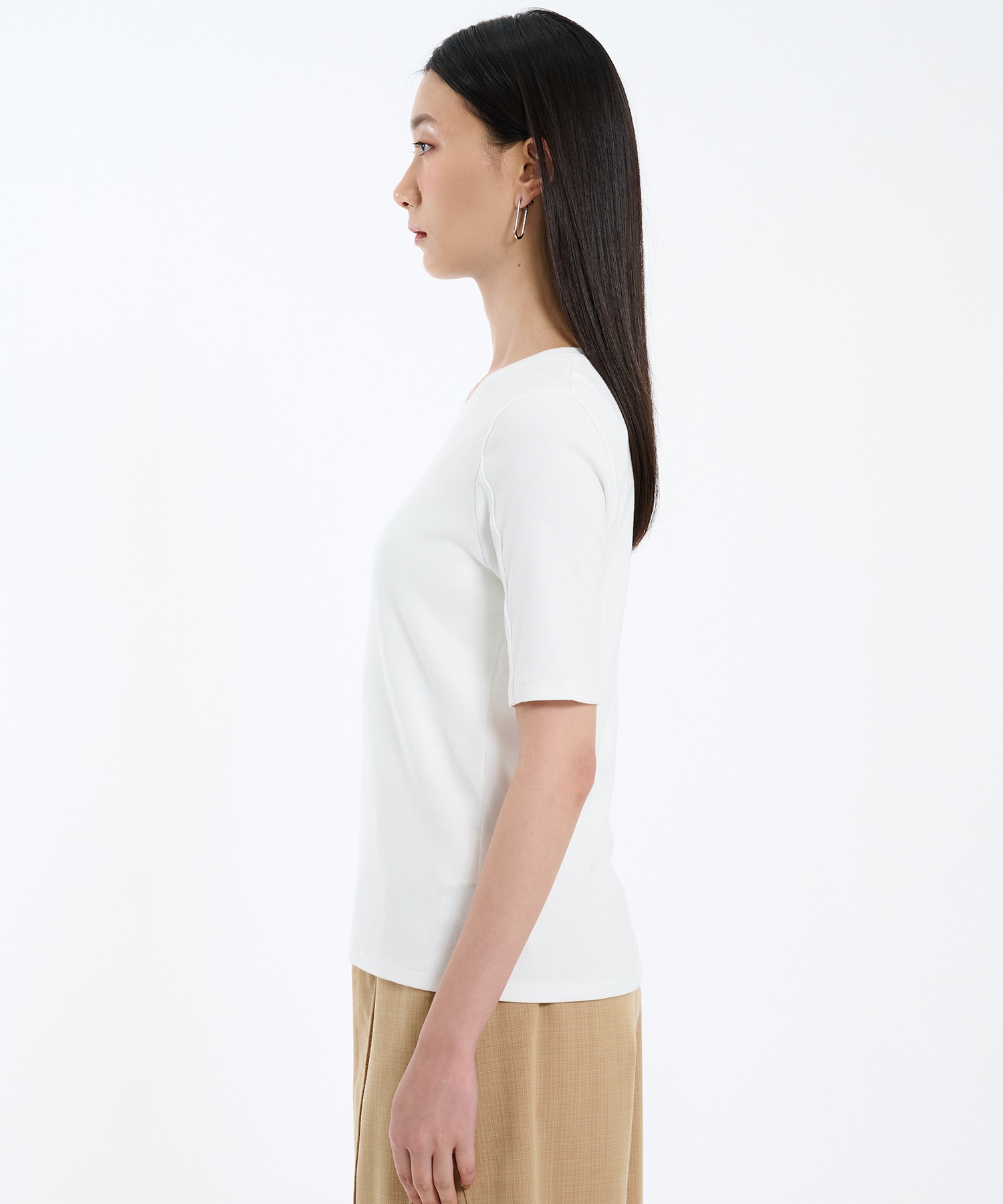 リラックススリムフライスTEE