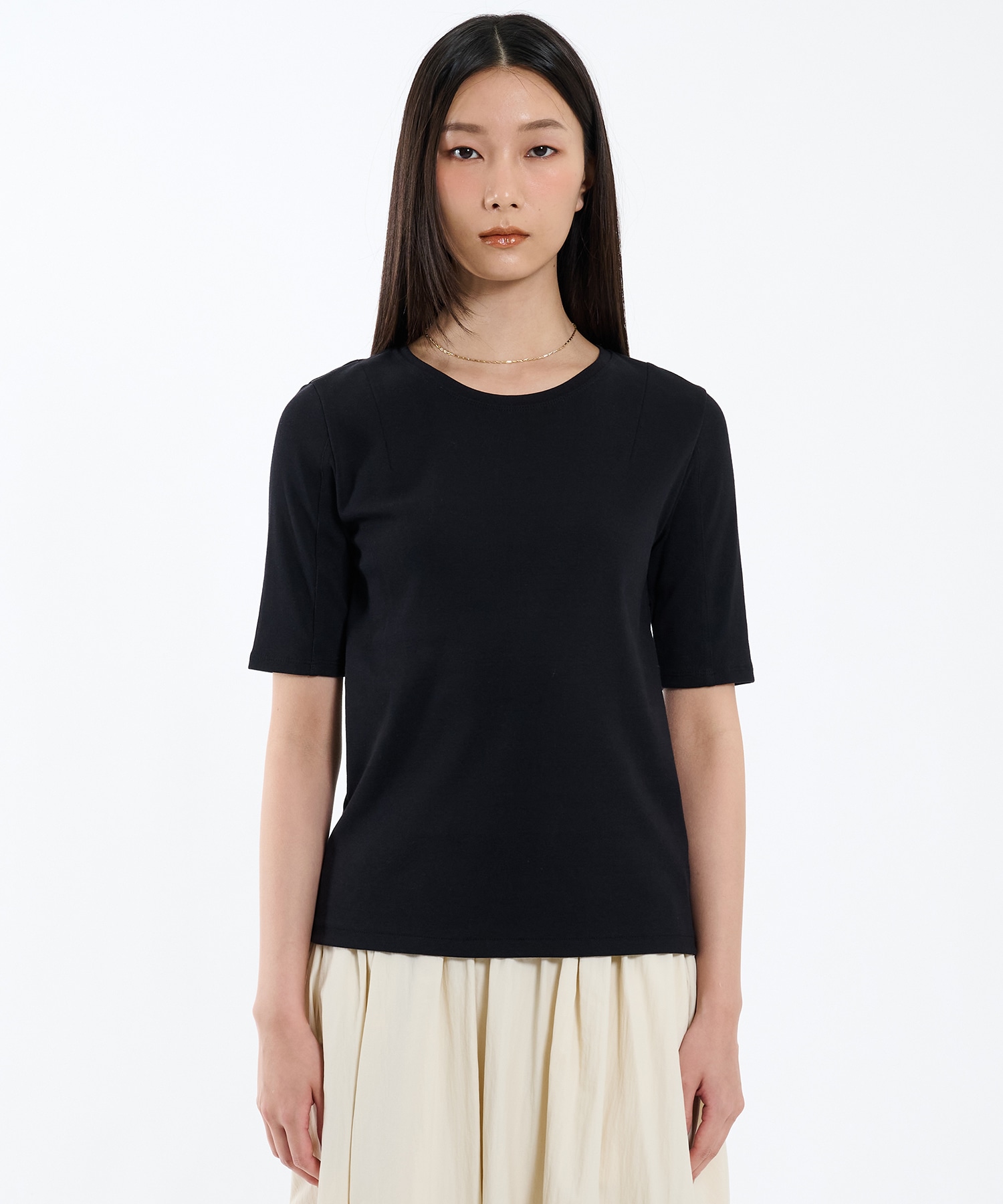 リラックススリムフライスTEE