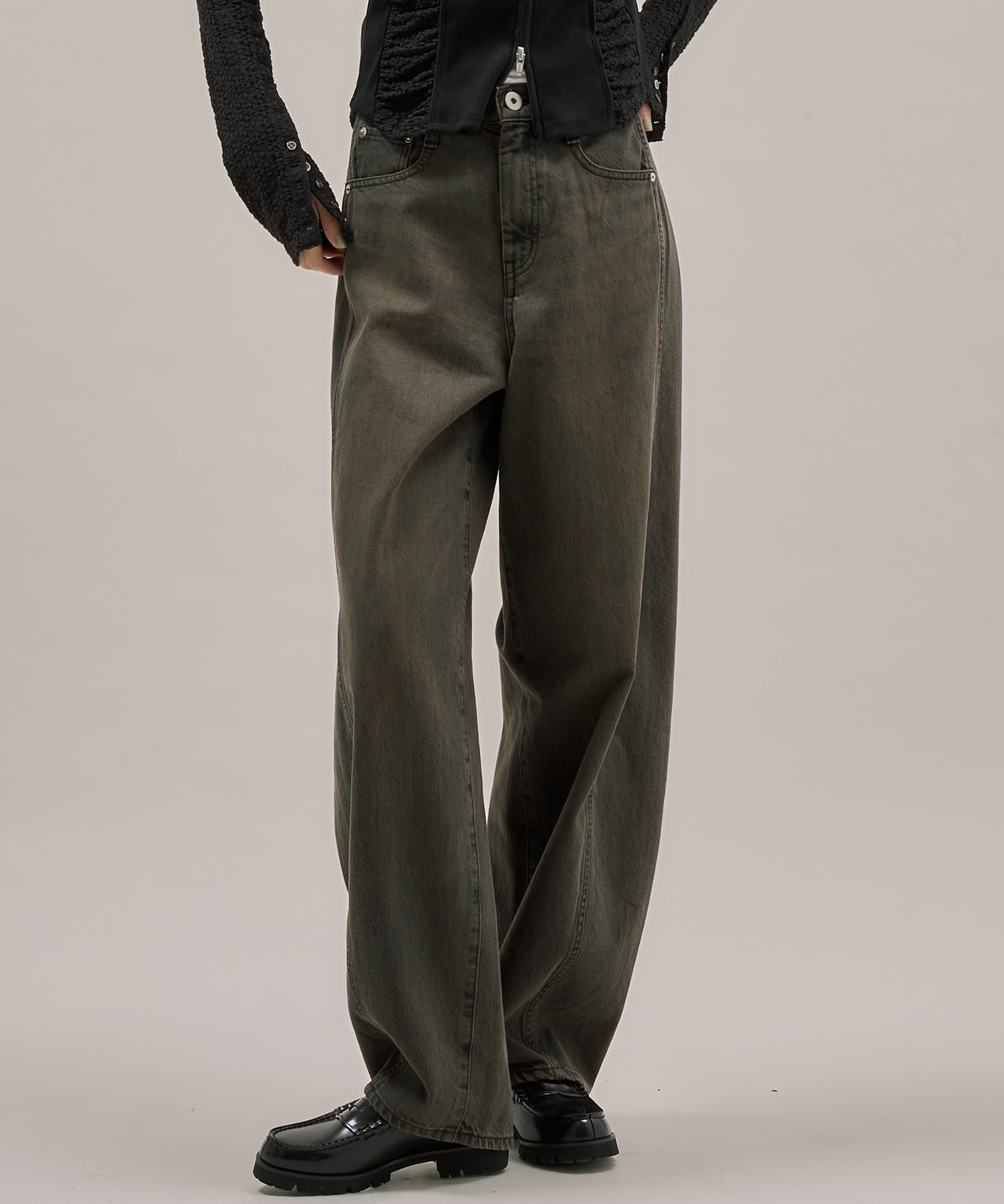 PUBLIC DENIM BLACK CURVE