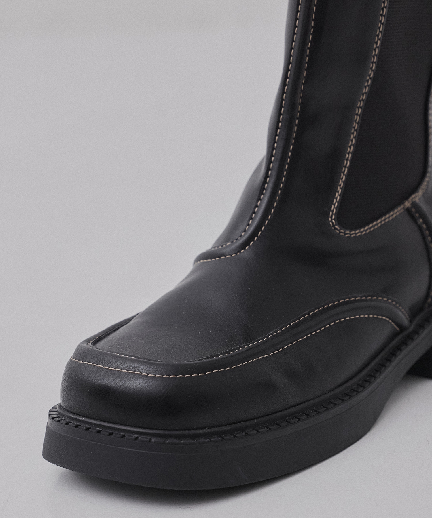 ステッチラインサイドゴアブーツ