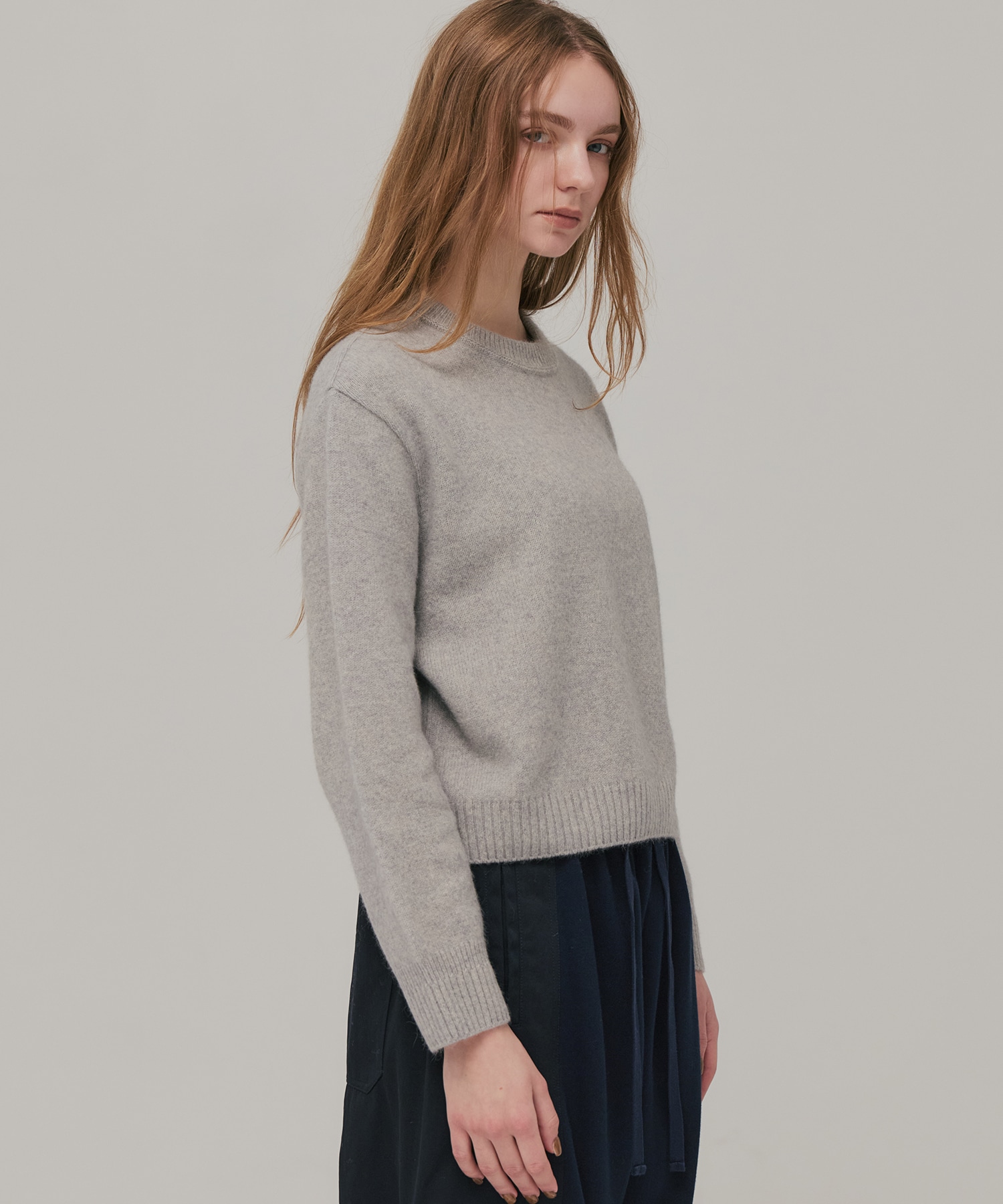 【再入荷】FOXコンフォートクルーネックニット