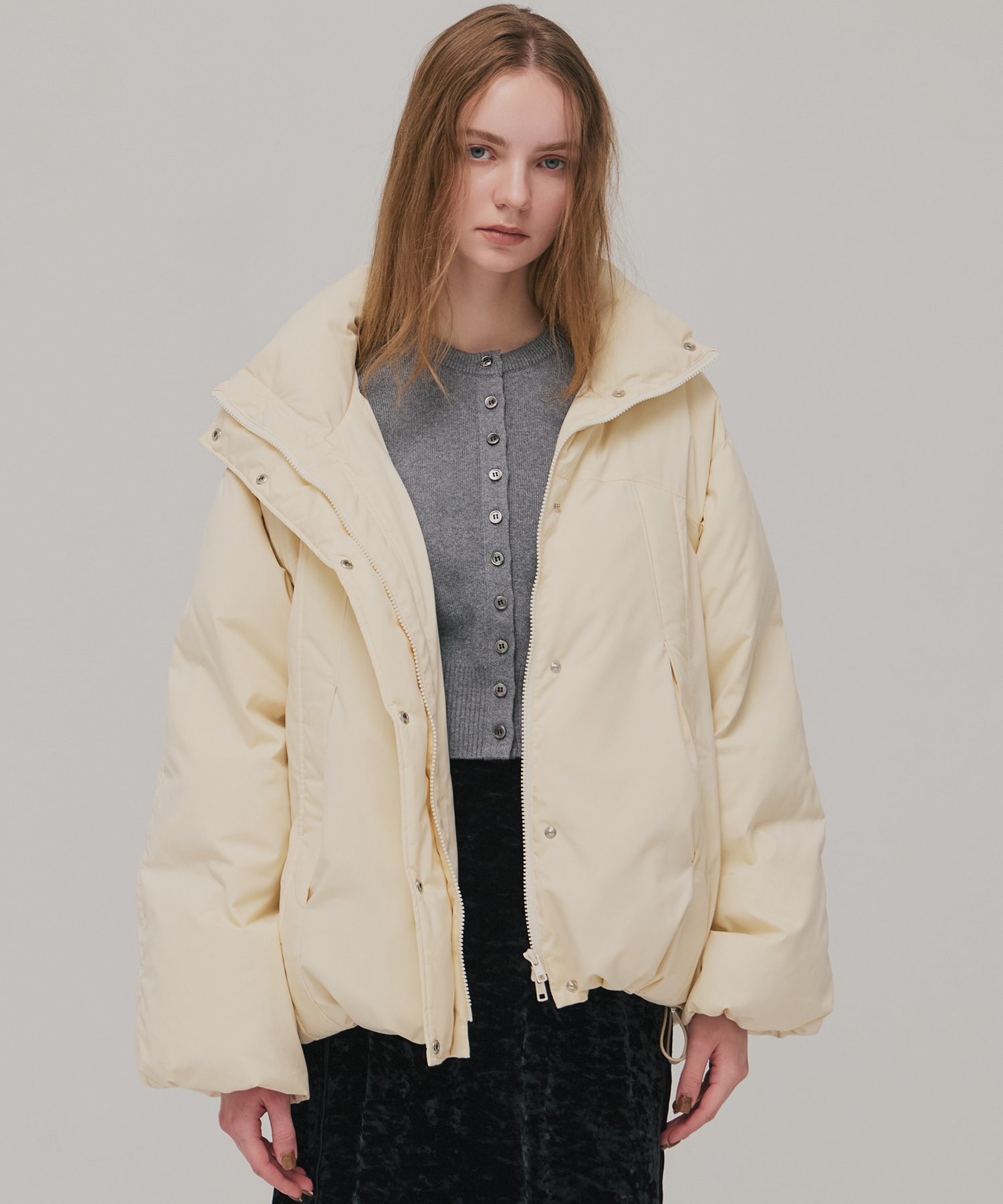 スタンドモンスターダウンコート