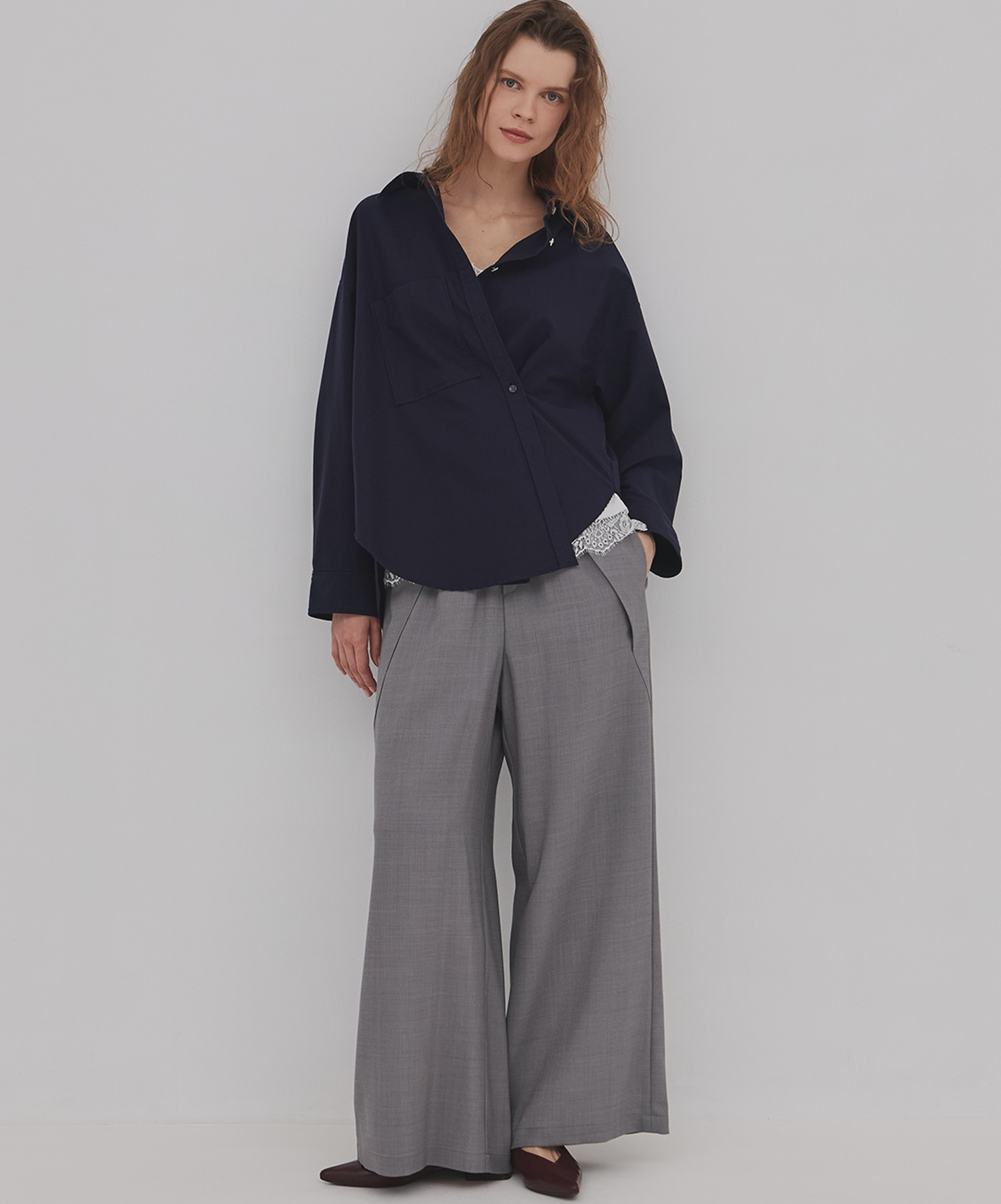 【再入荷】ウォッシュドオックスシャツ