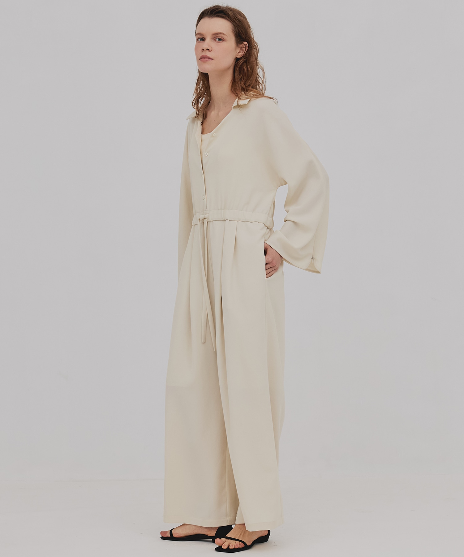 スリットスリーブオールインワン