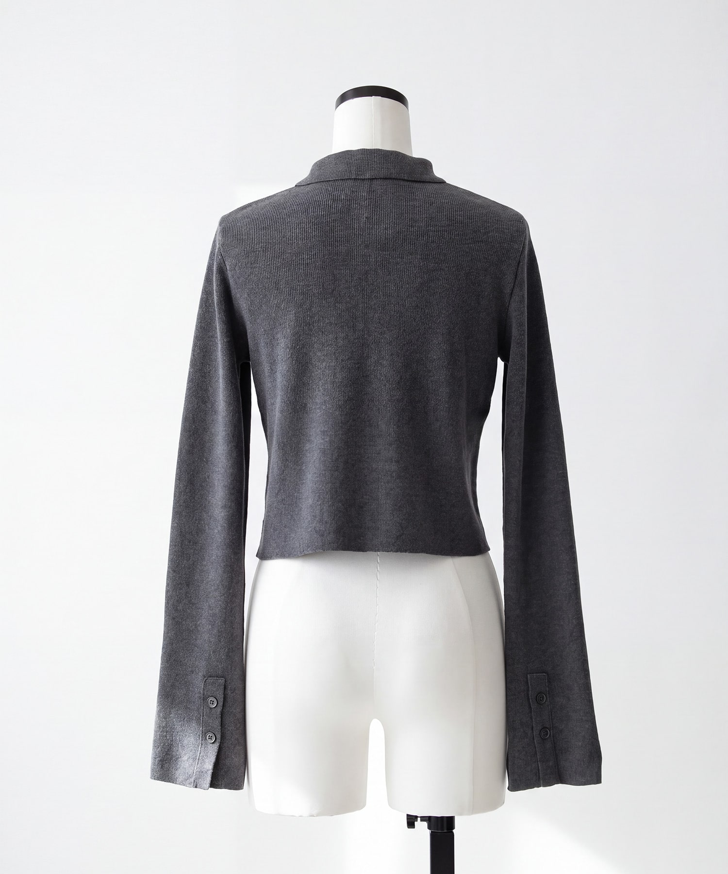 【WEB先行発売】コットンカシミヤフレアポロ