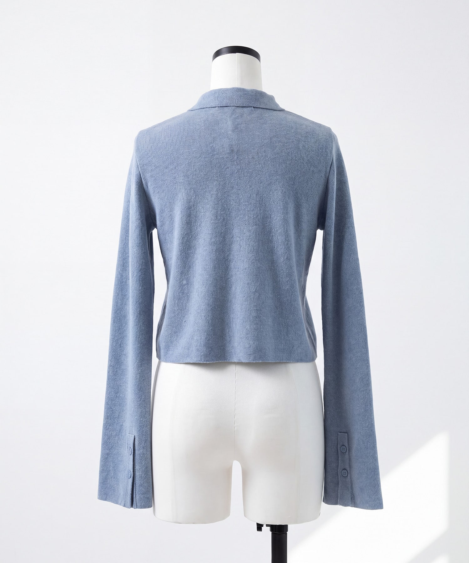 【WEB先行発売】コットンカシミヤフレアポロ