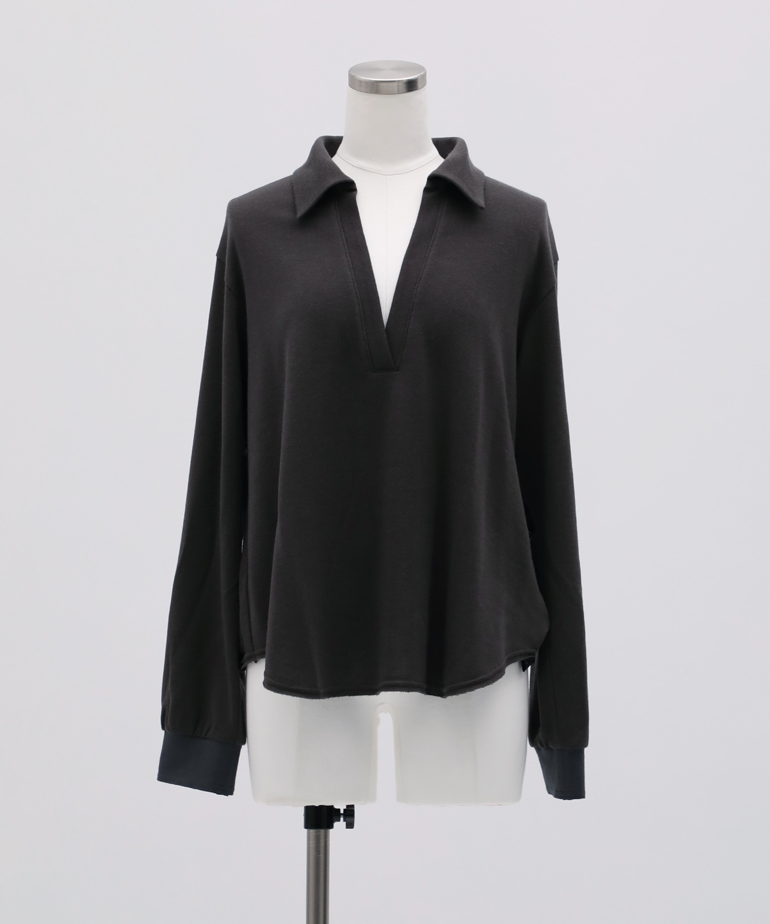 カシミヤシルクスキッパートップス