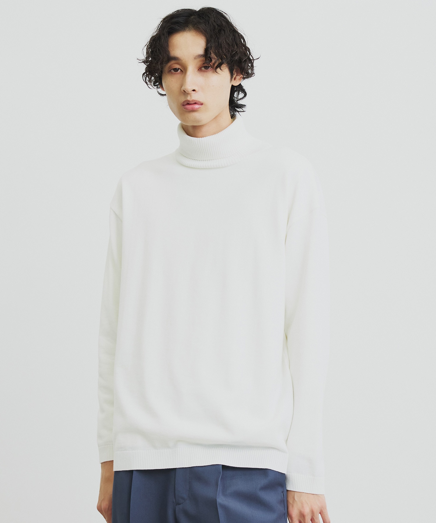 ベーシックニットタートル(1 WHITE): : メンズ｜PUBLIC TOKYO ONLINE STORE