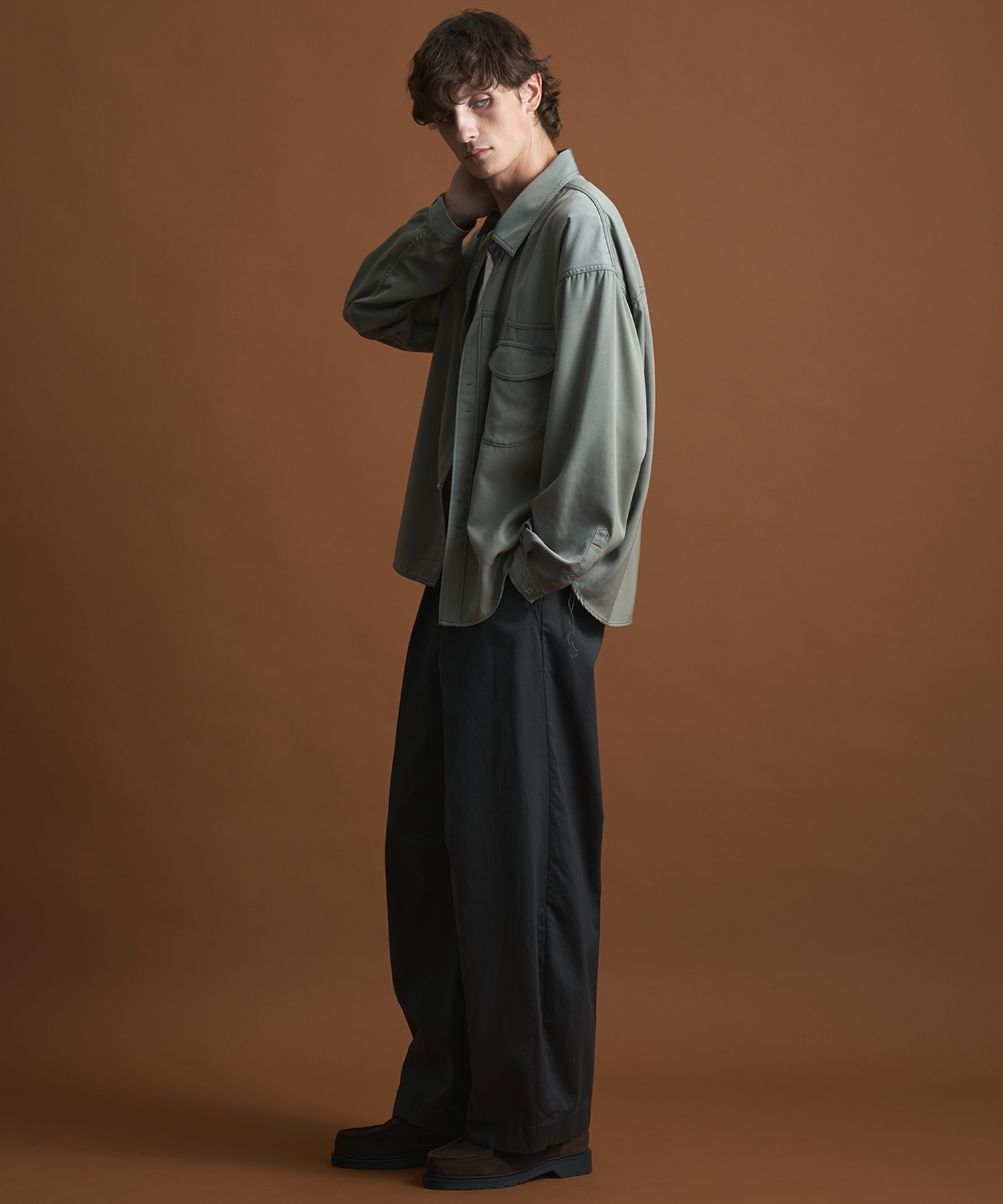 PUBLIC CHINOS バレルイージー(1 DARK GREY): : メンズ｜PUBLIC