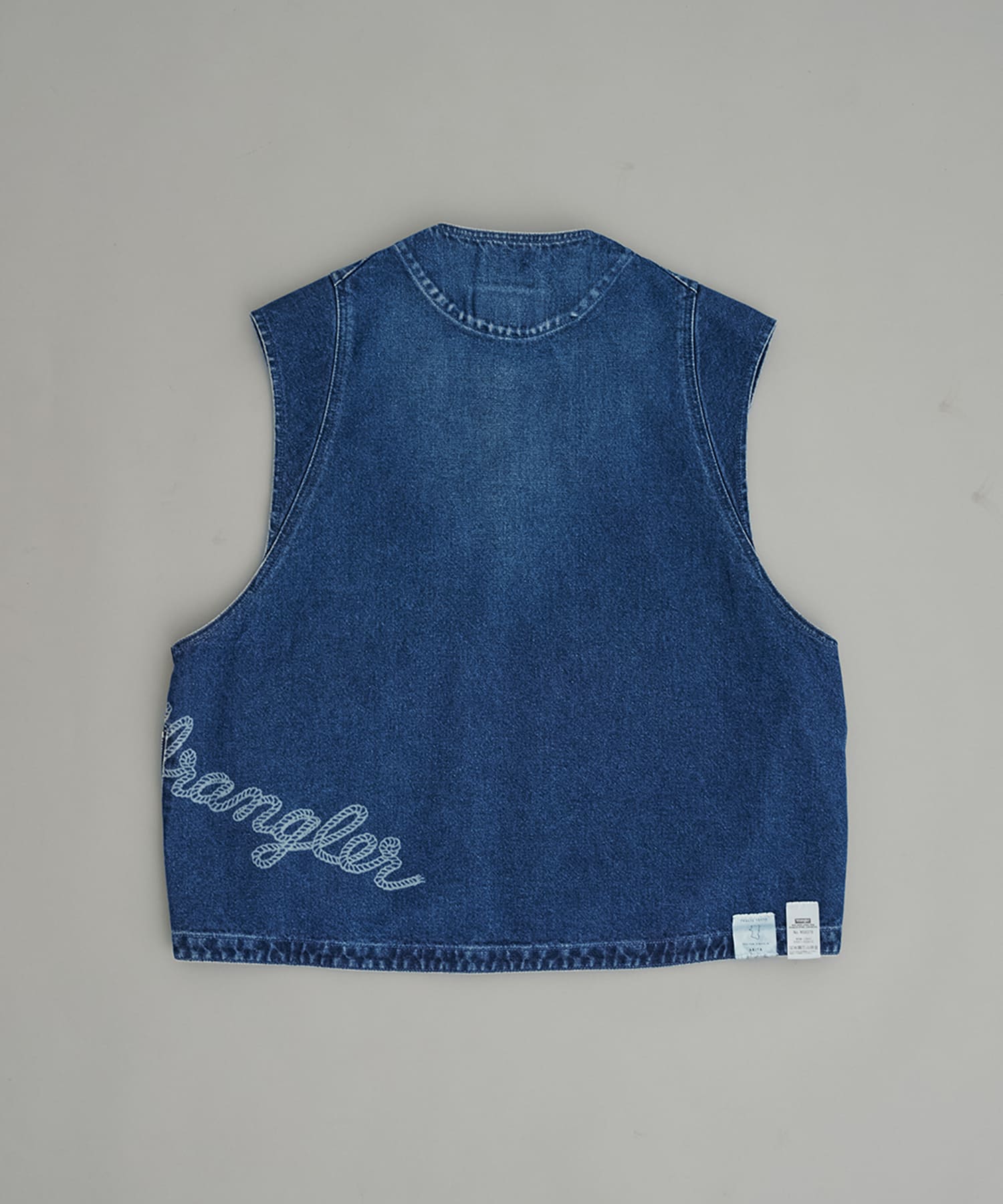 ×Wrangler ROPELOGO JEAN VEST