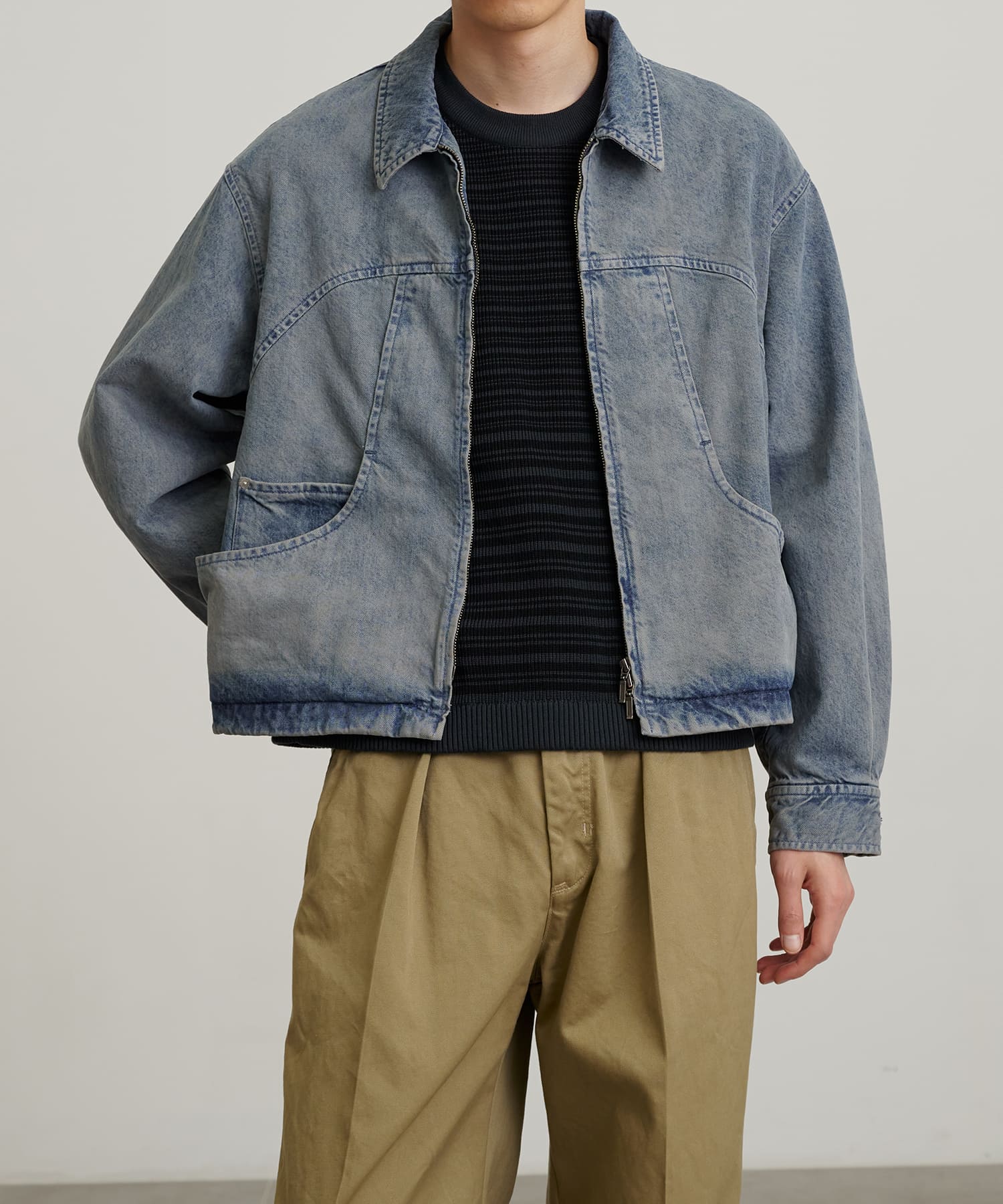 PUBLIC DENIM BLOUSON