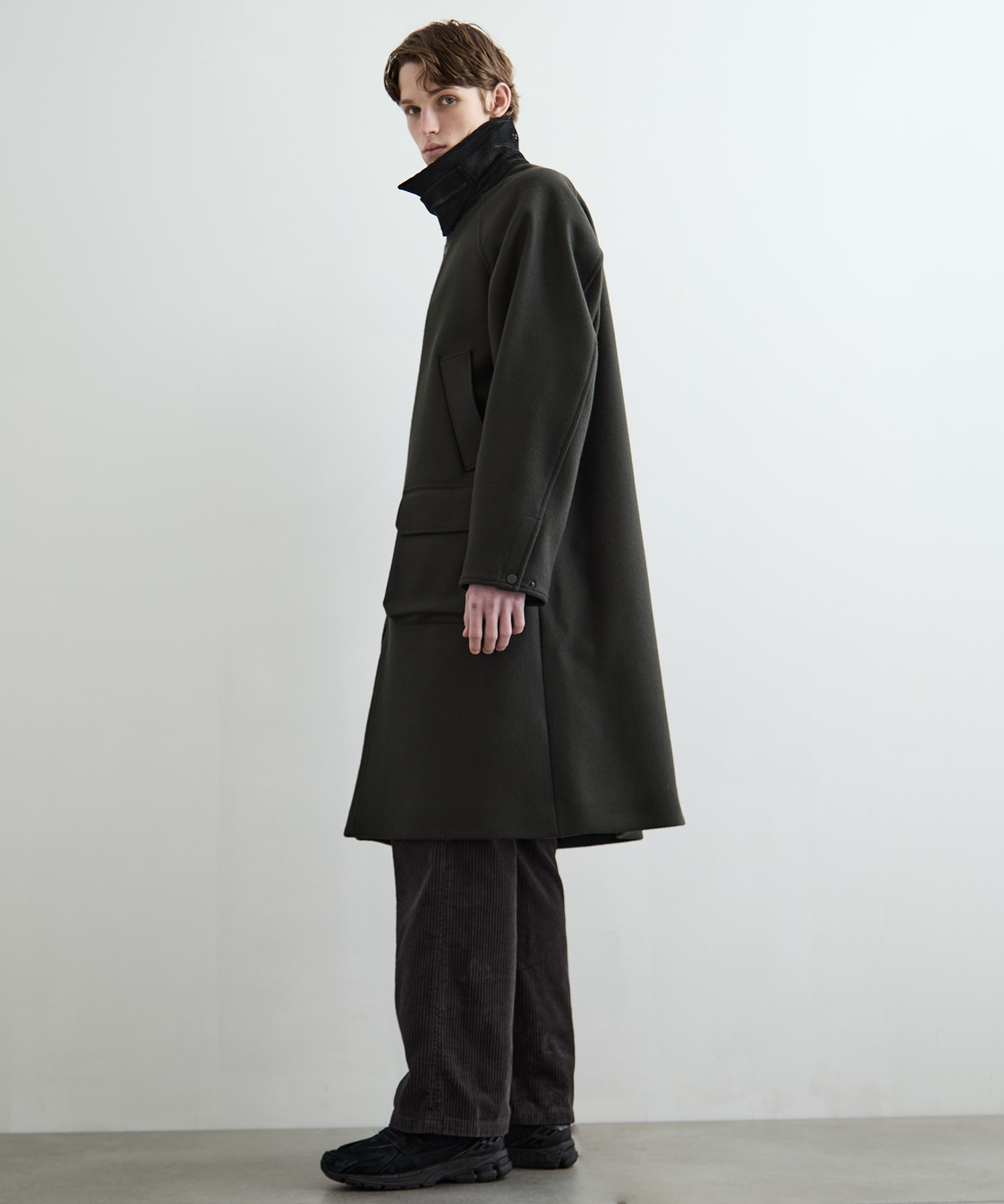 〈残りわずか〉S140メルトンハンティングコート