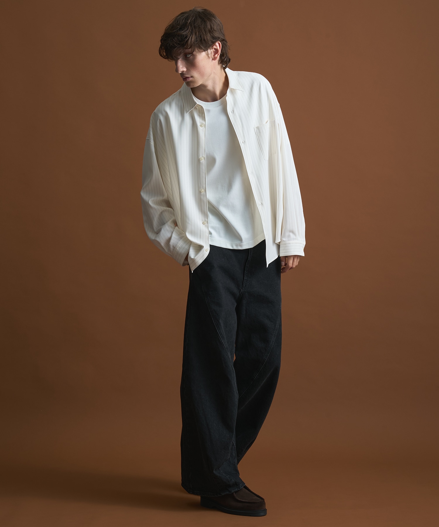 〈新色〉コンフォートリラックスレギュラーシャツ