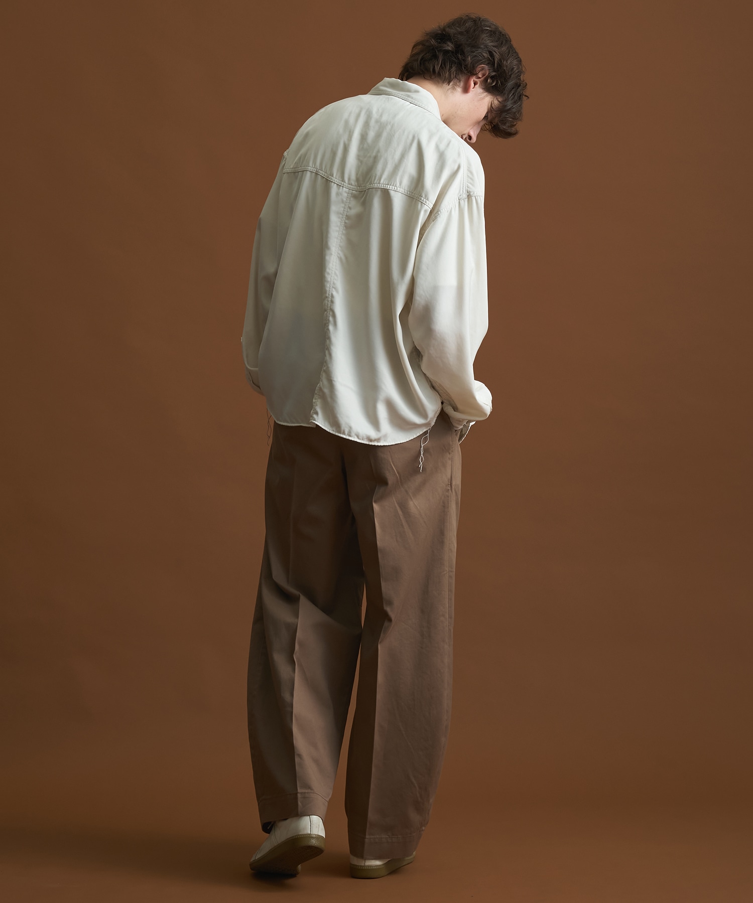 SHIOTA BASIC ウエスタンキュプラシャツ
