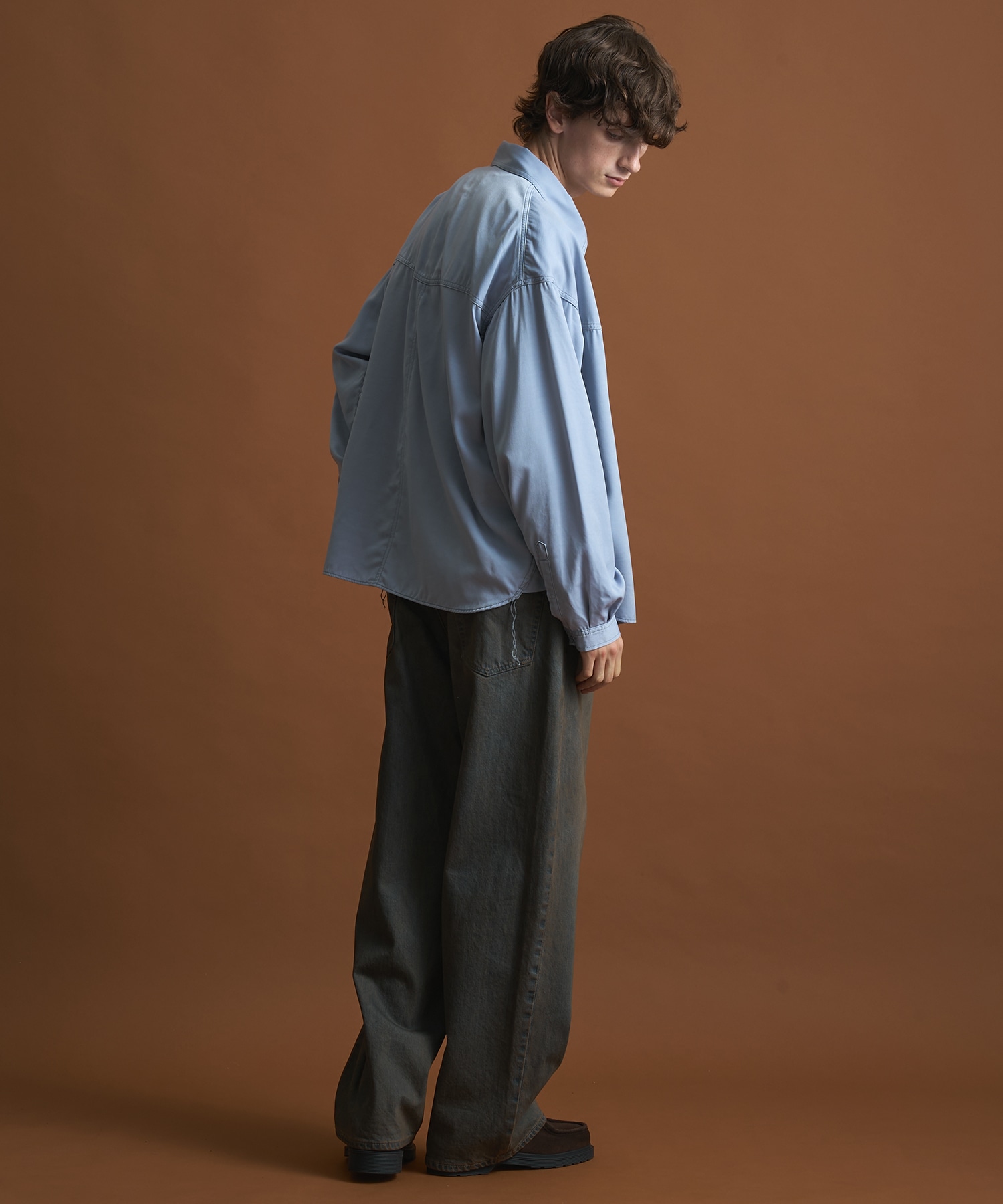 SHIOTA BASIC ウエスタンキュプラシャツ