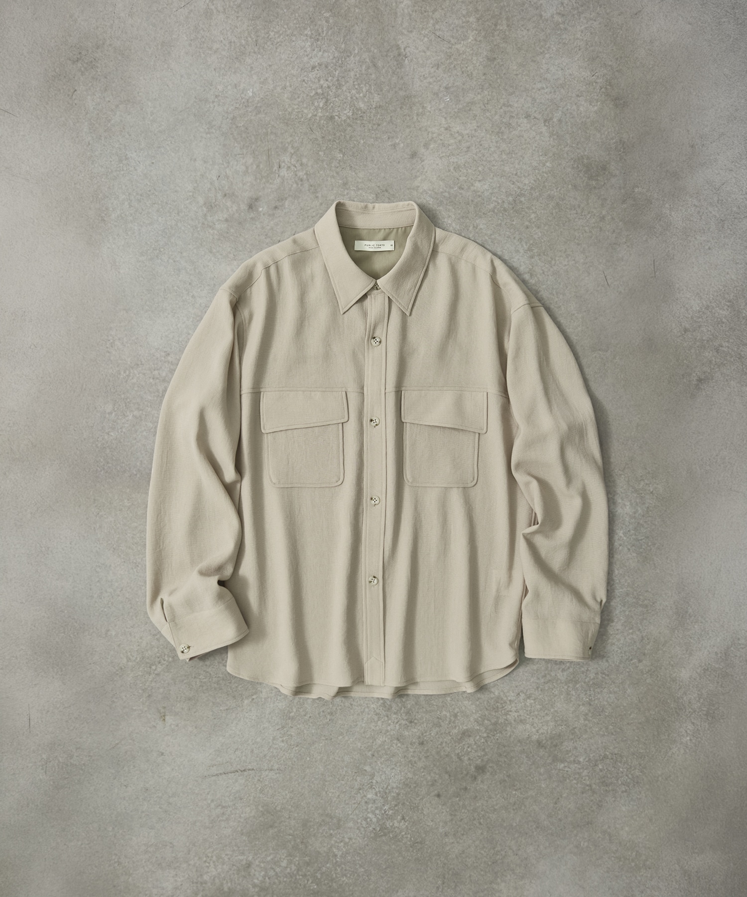 ナチュラルタッチファティーグシャツ