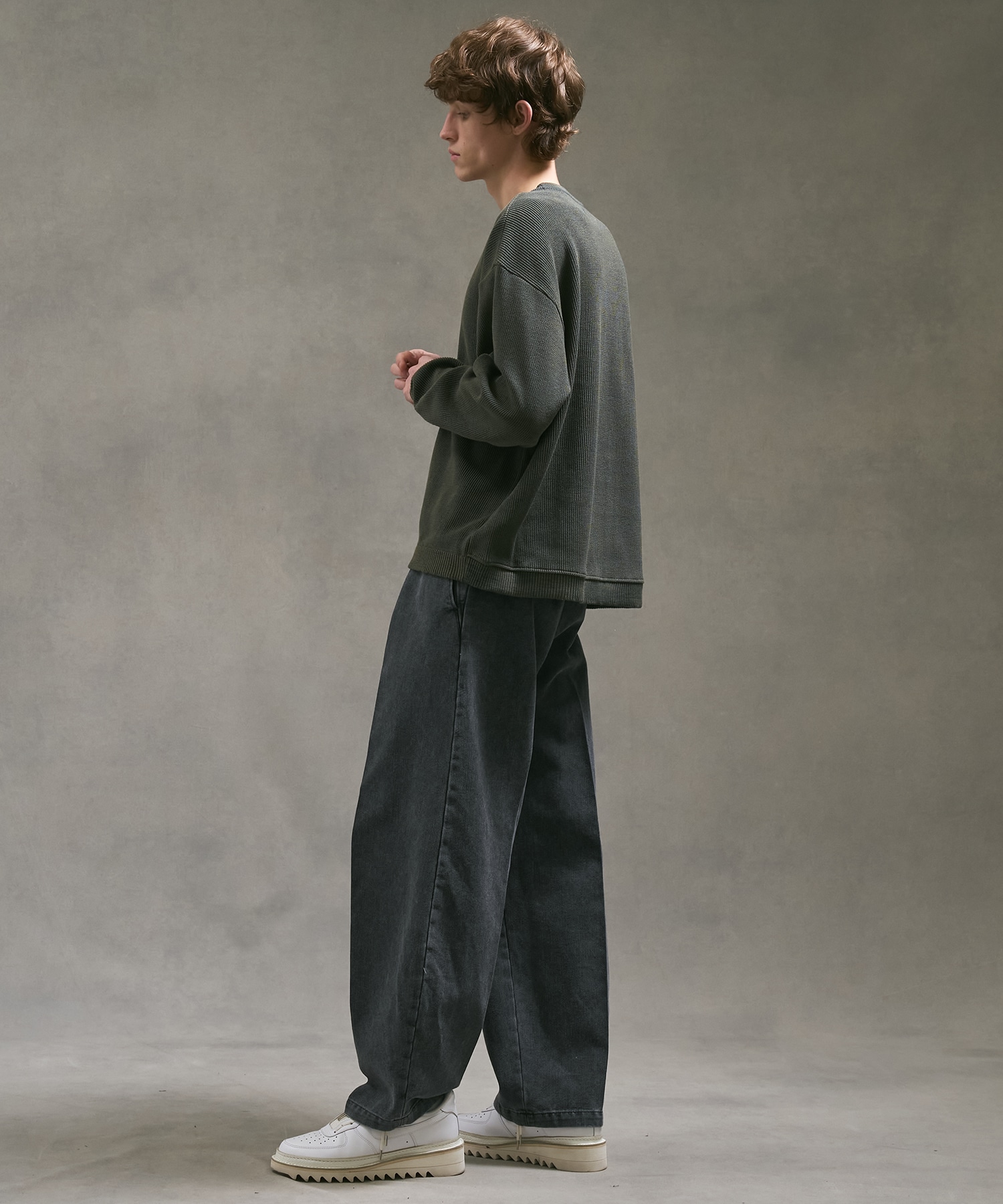 ウォッシャブルショーティニット