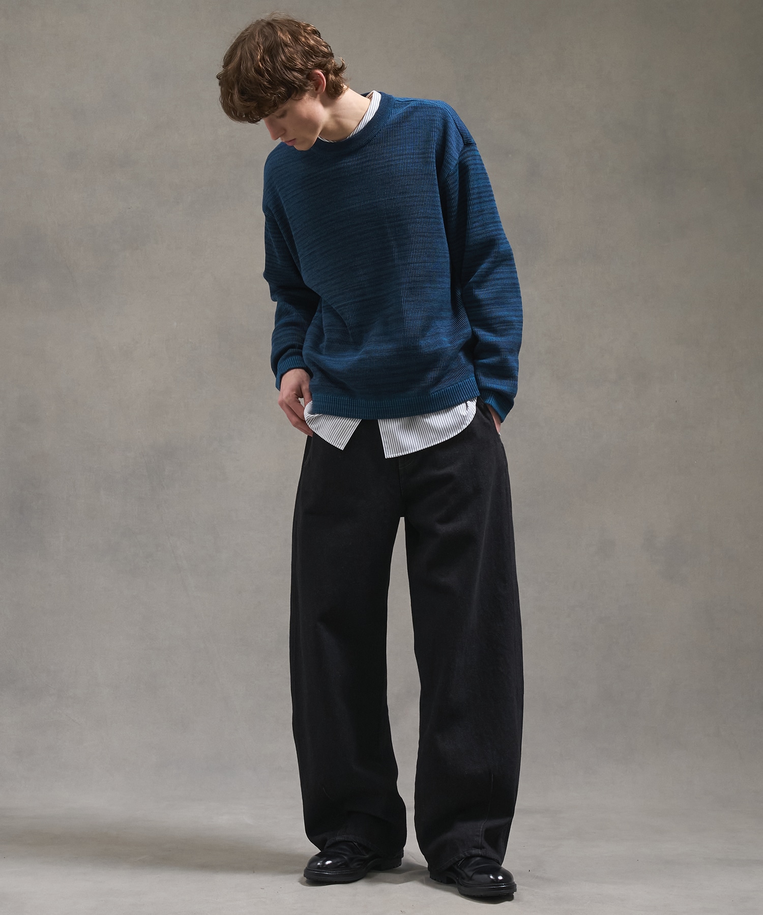 ウォッシャブルショーティニット