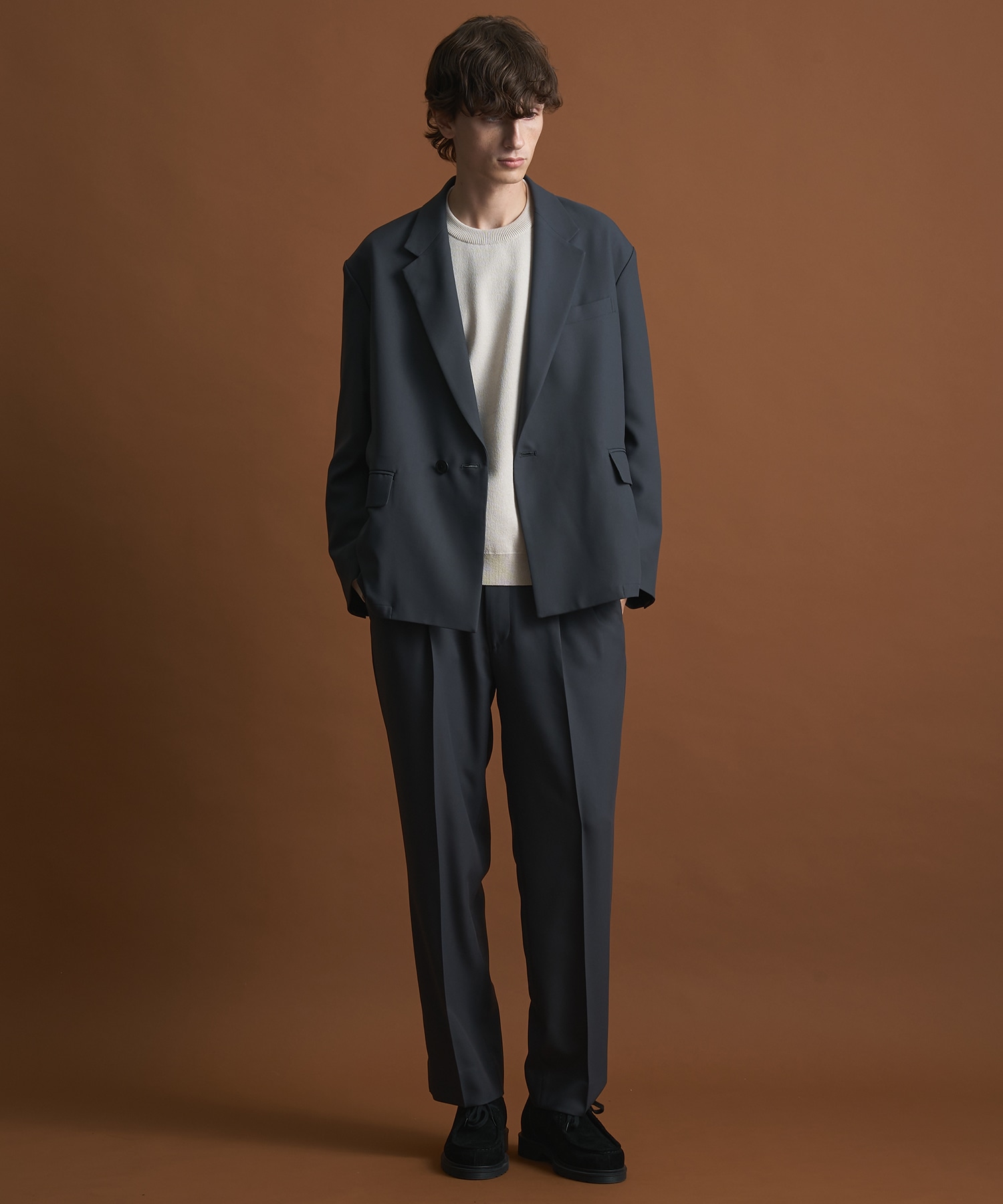 GRツイルエバークリーステーパードスラックス