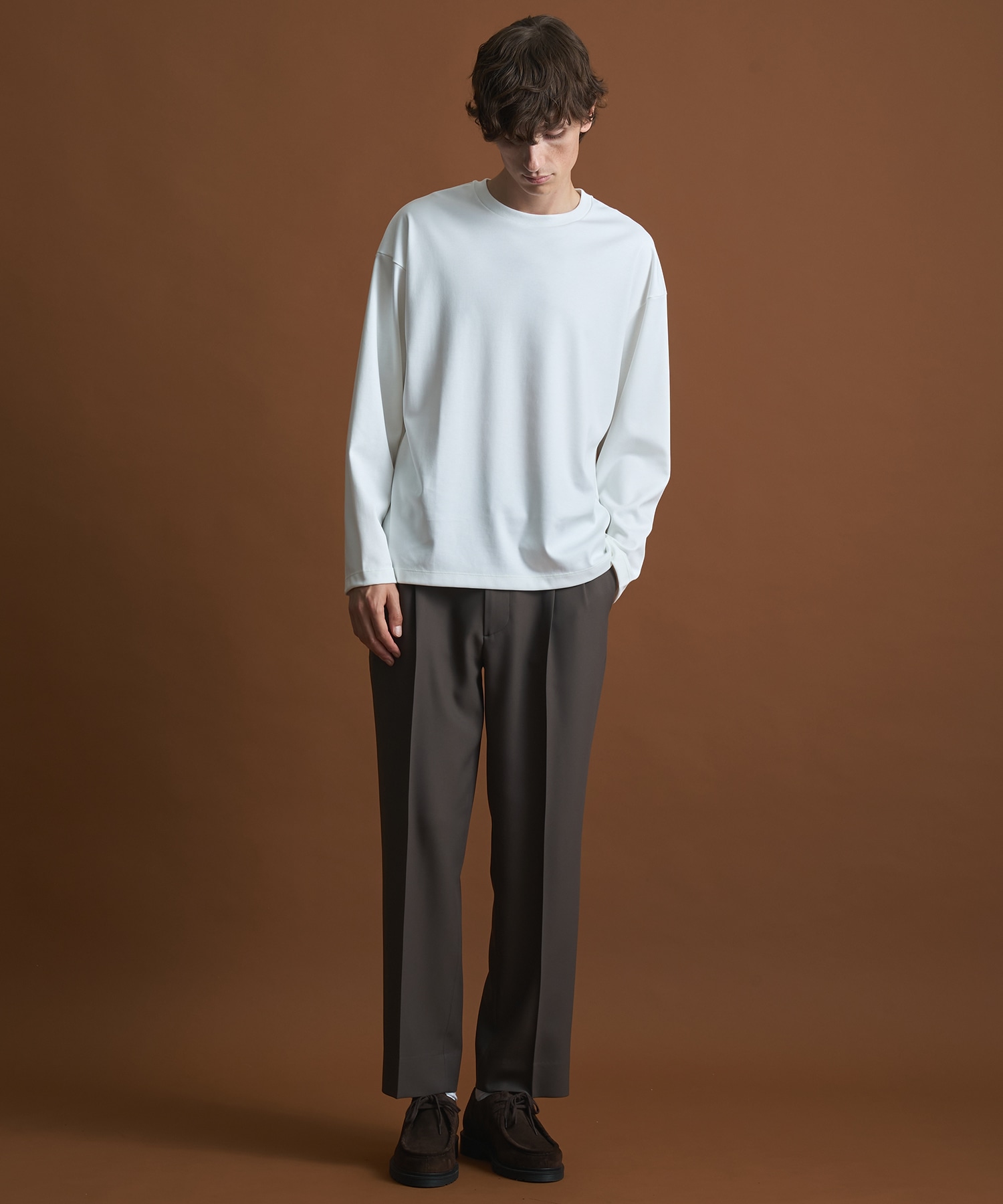 GRツイルエバークリーステーパードスラックス