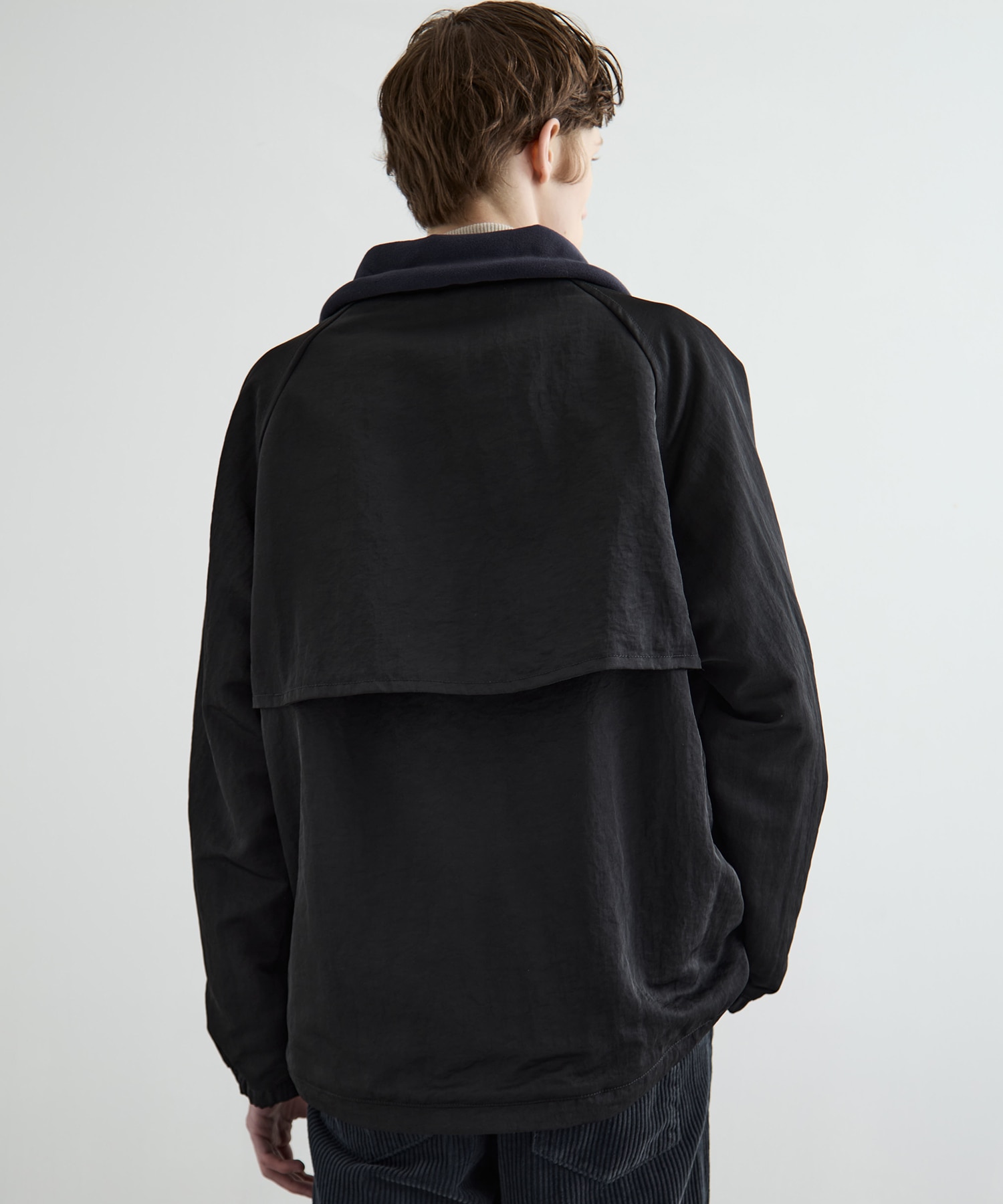 リバーシブルナイロンフリースBL