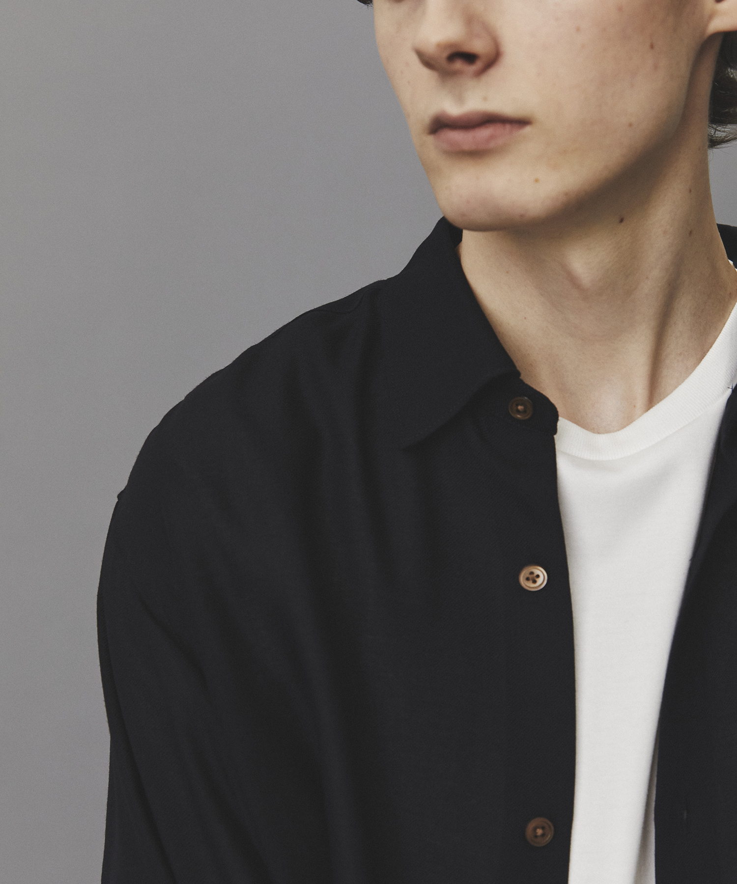 ウールビエラウォッシャブルシャツ