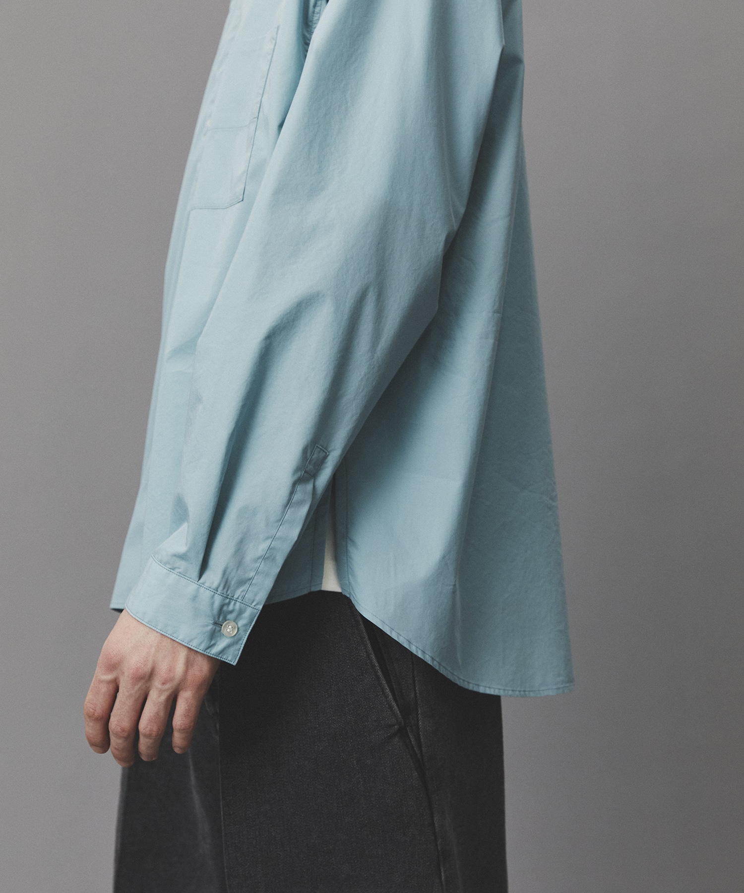 クリアコットンスムースシャツ