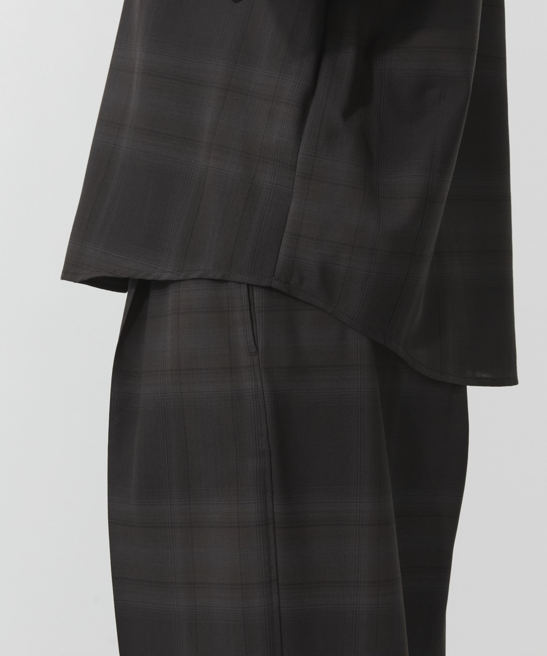 【WEB限定】ファインウールシャツセットアップ