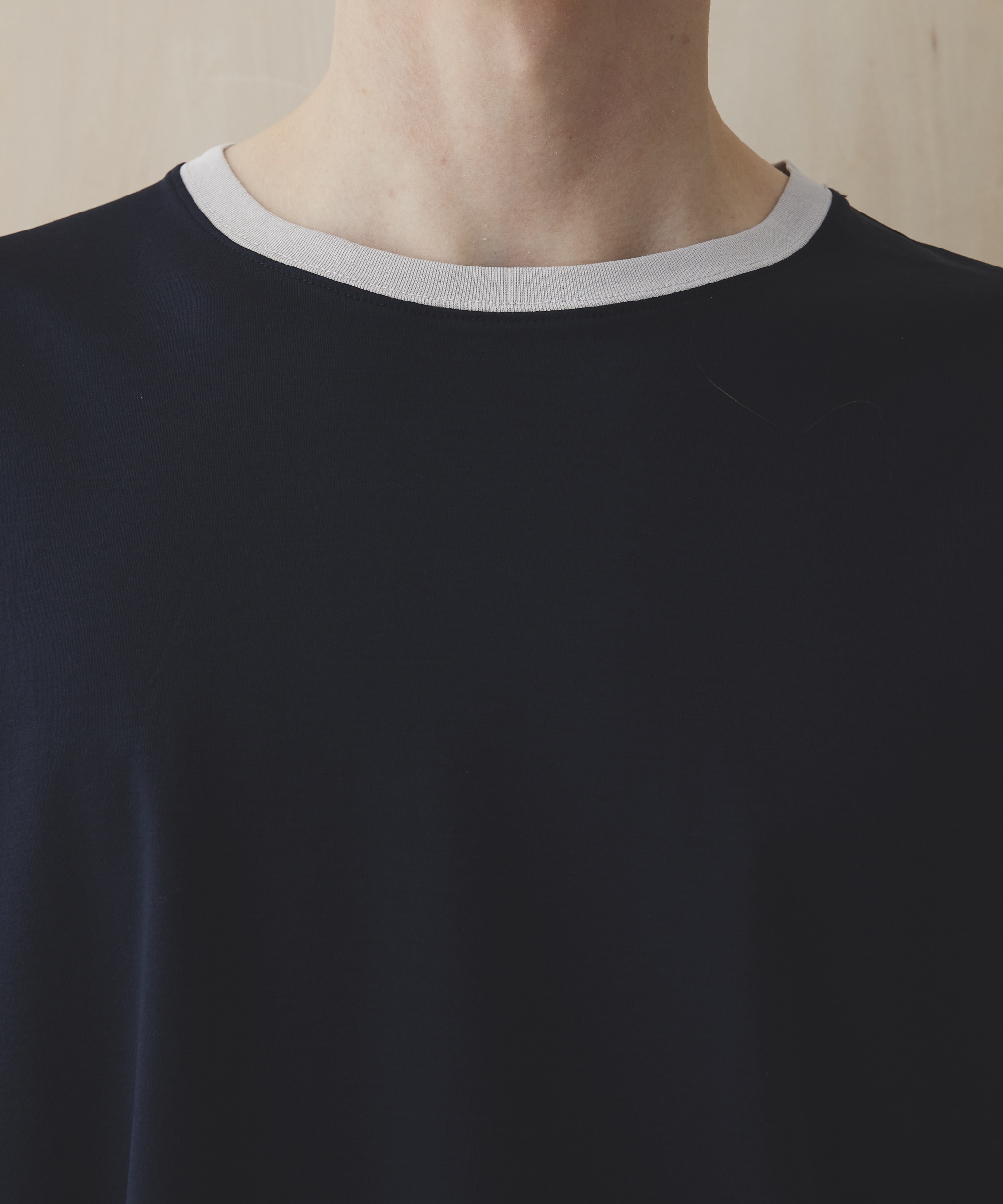 クールタッチコットンリンガーTEE