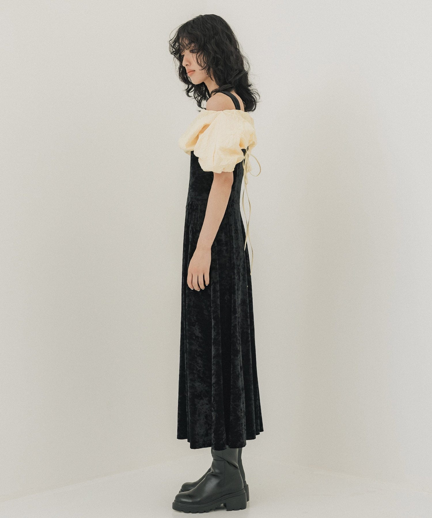 ドレス ブラック ベロア ワンピース public Tokyo | uvastartuphub.com