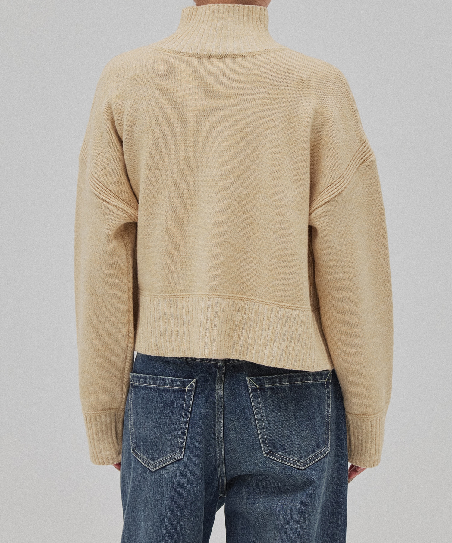 エアウールショートニット