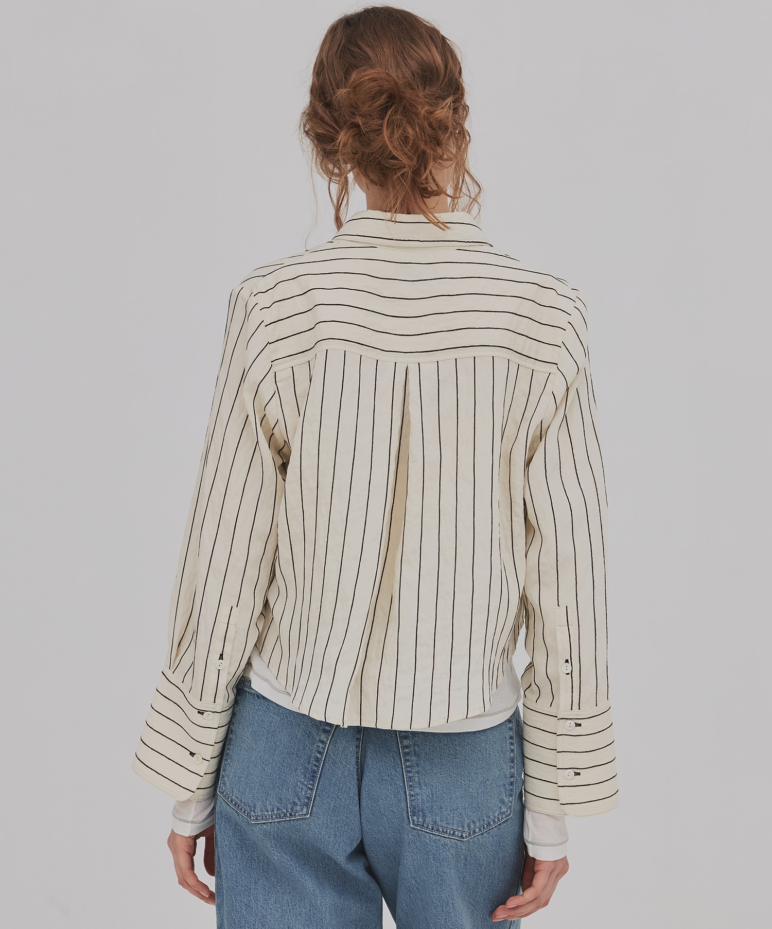 ダブルポケットレーヨンショートシャツ