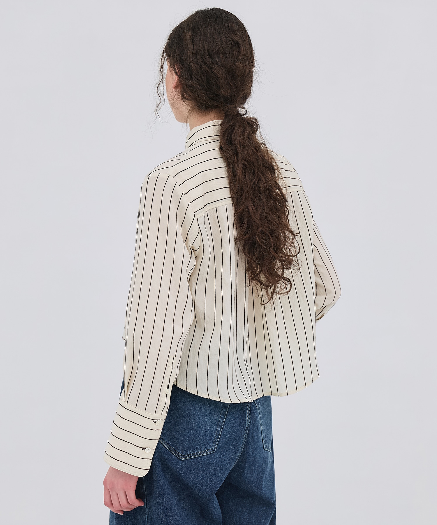 ダブルポケットレーヨンショートシャツ