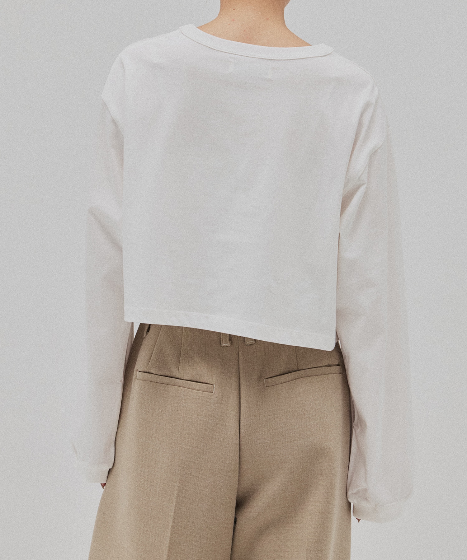 ボリュームスリーブロンTEE