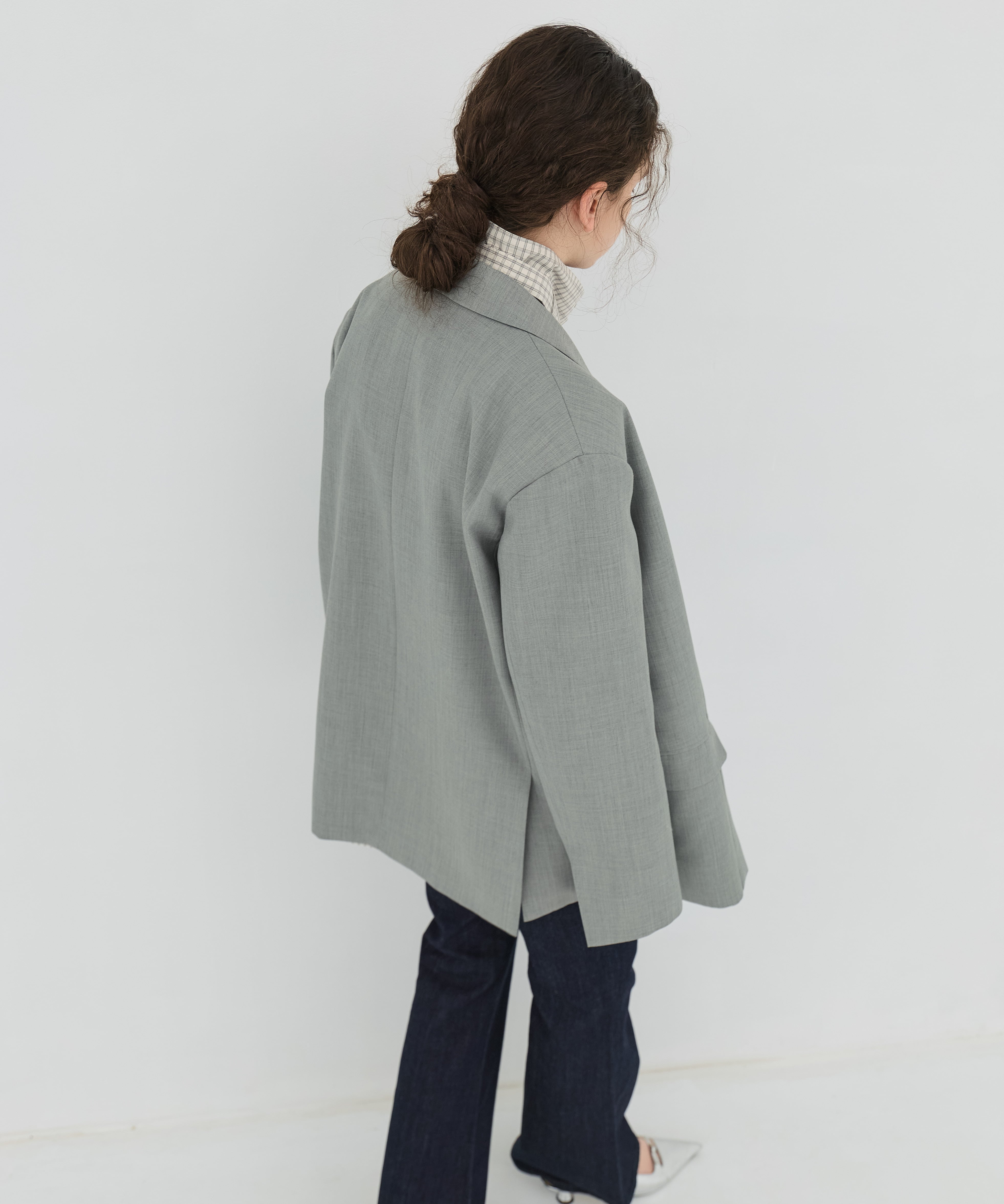 ダブルブレストビックジャケット