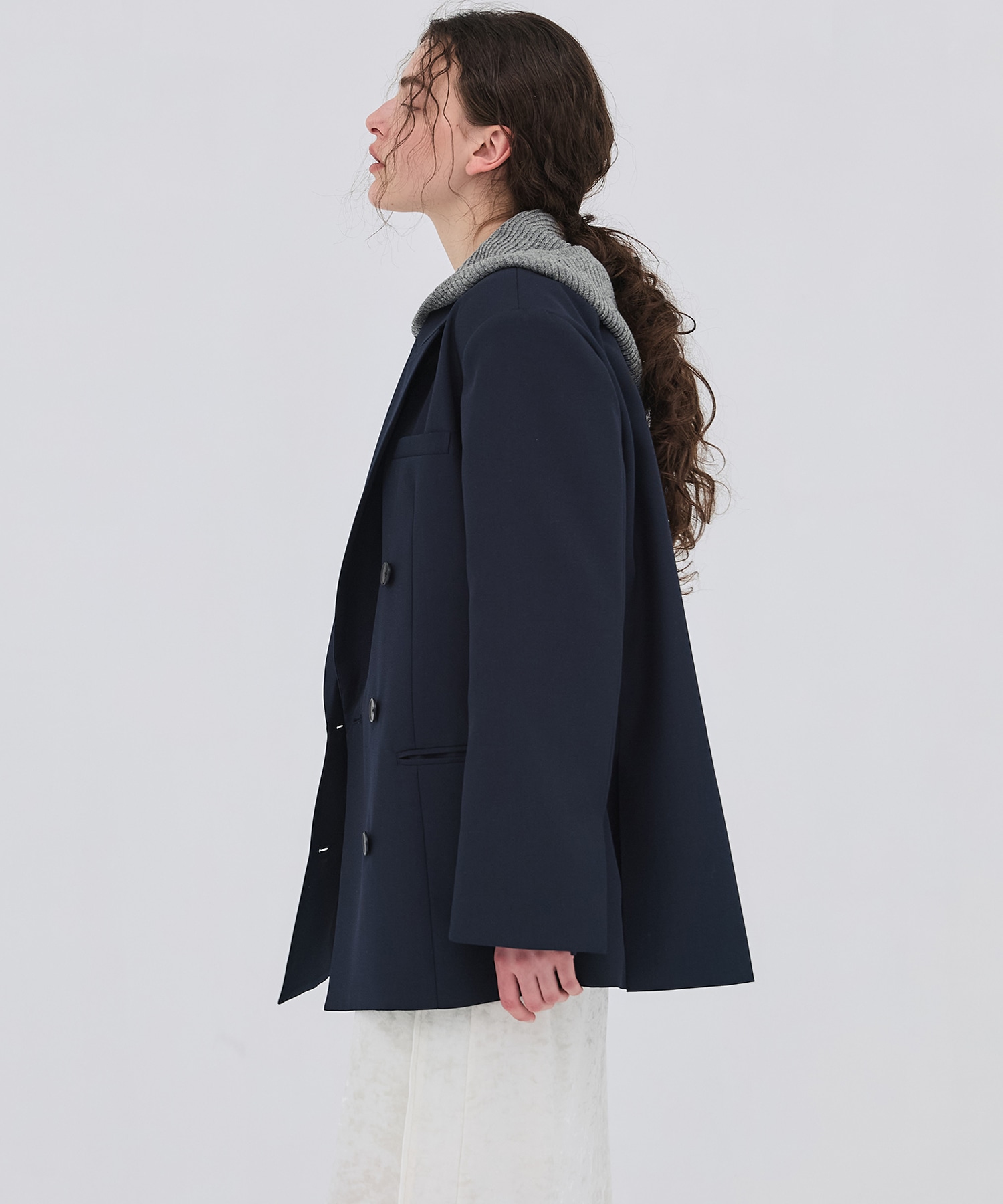 ダブルブレストビックジャケット