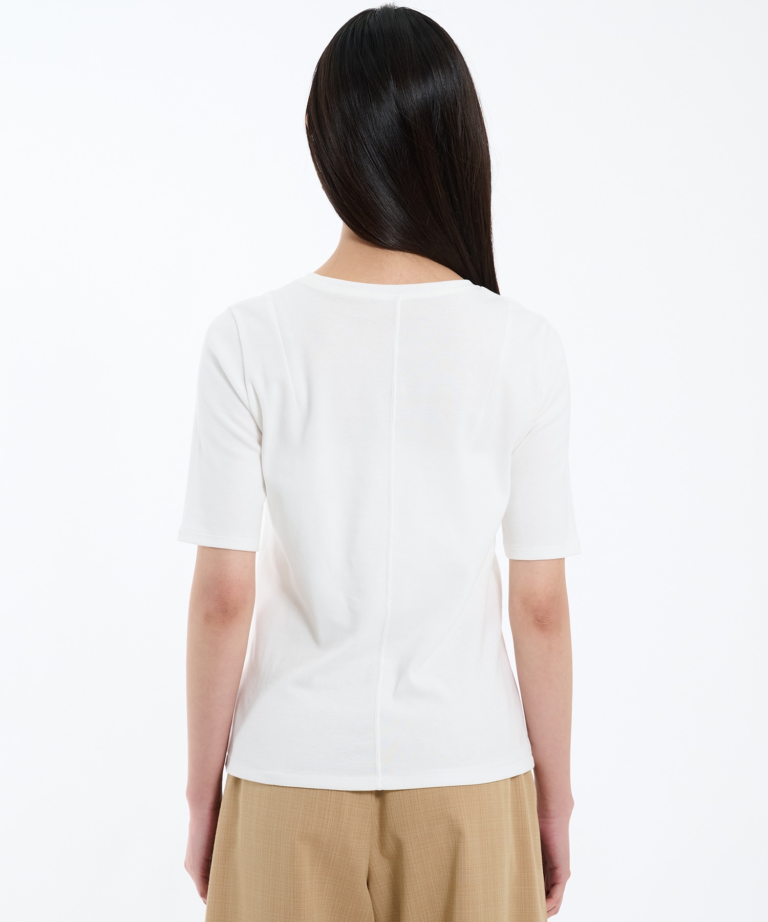 リラックススリムフライスTEE