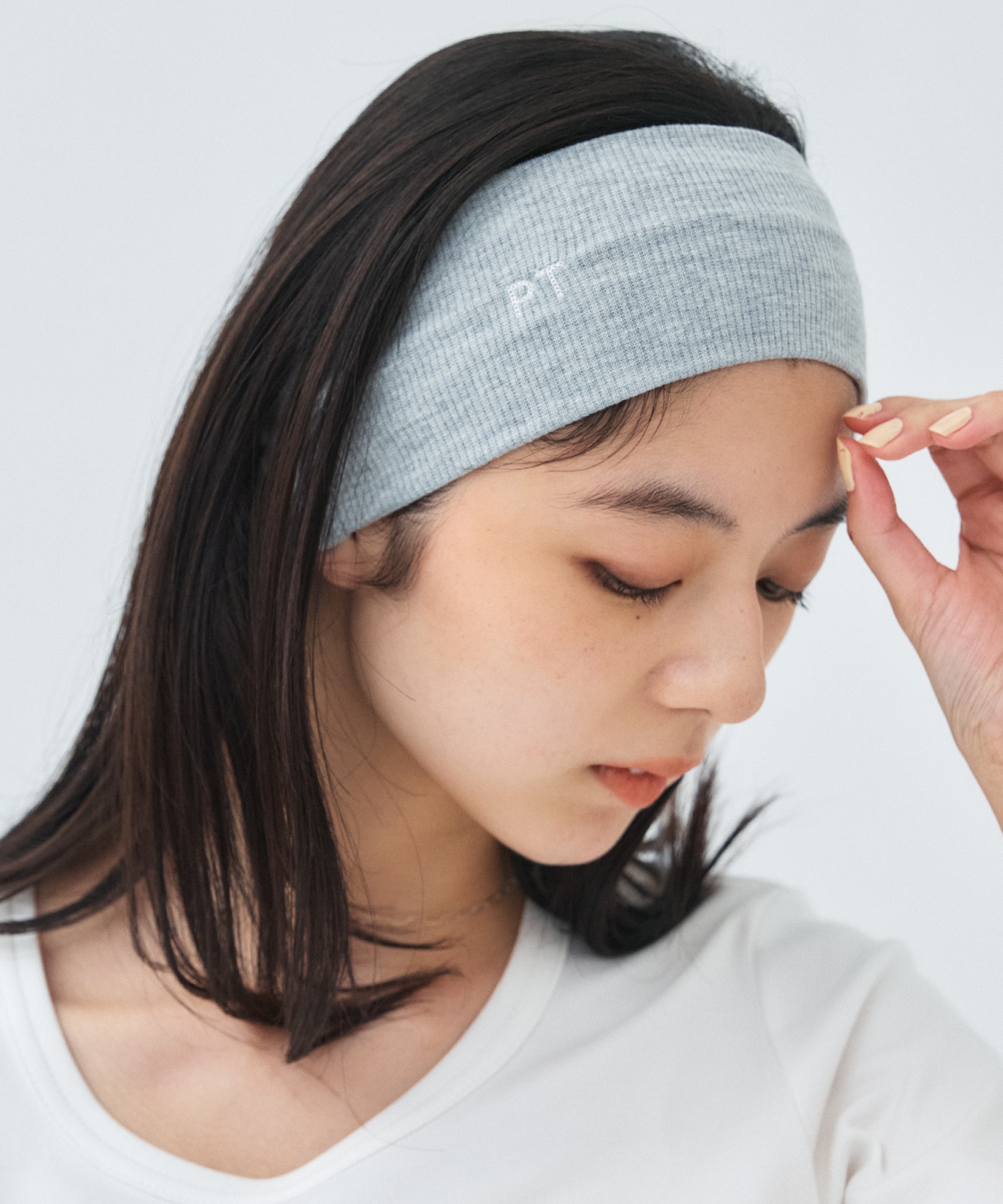 ニットヘアバンド