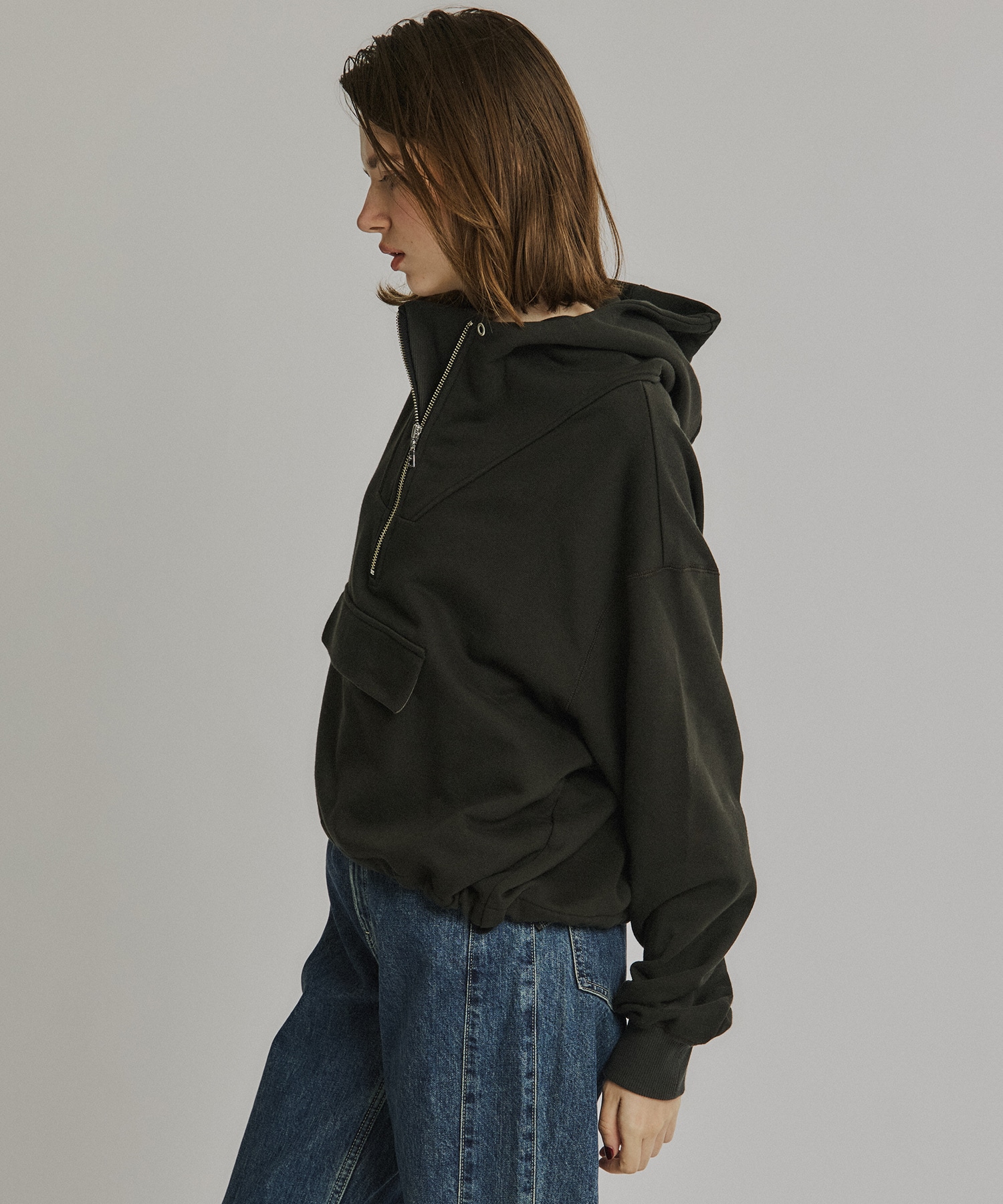 アノラックスウェットパーカー