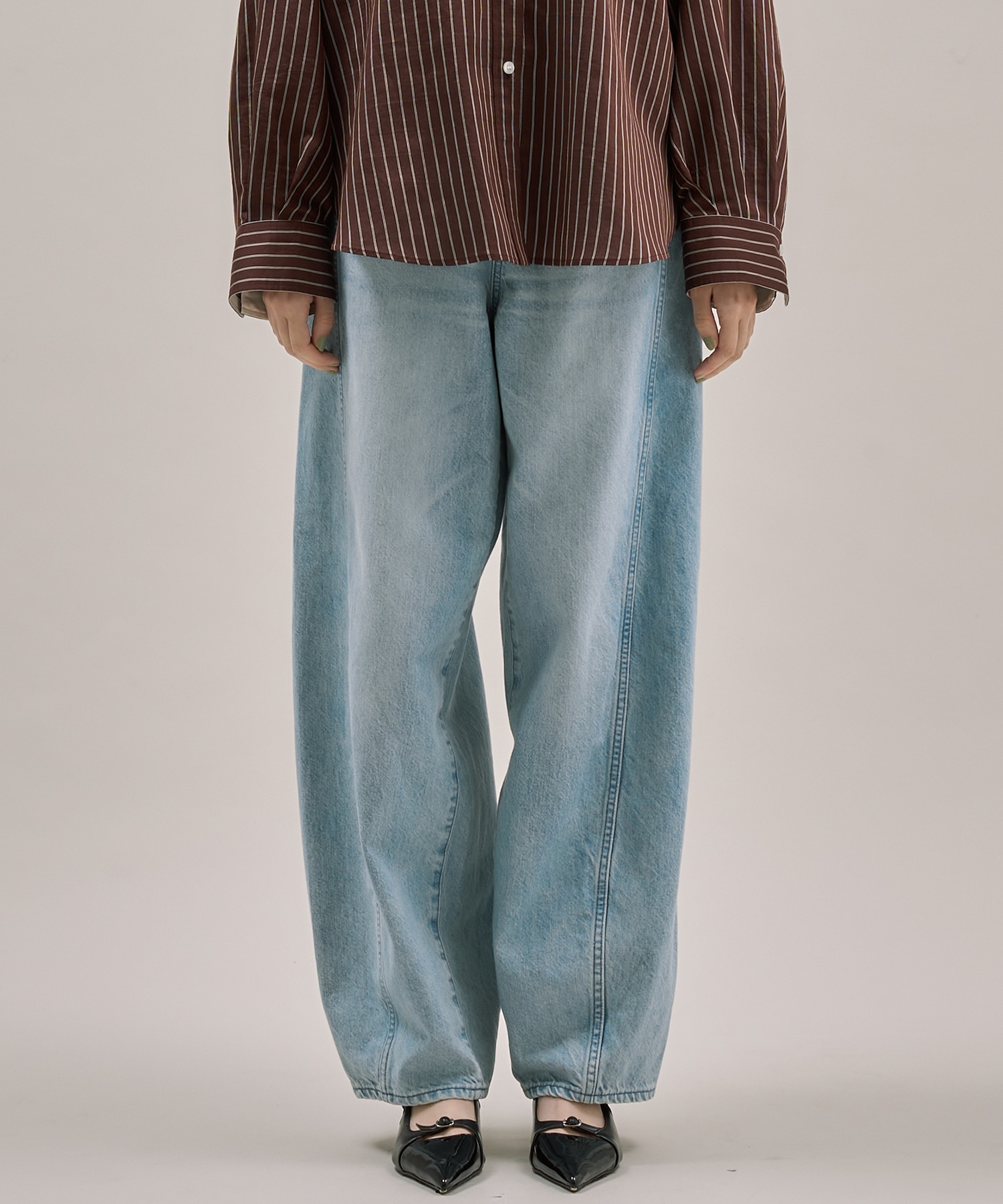 PUBLIC DENIM BLUE CURVE