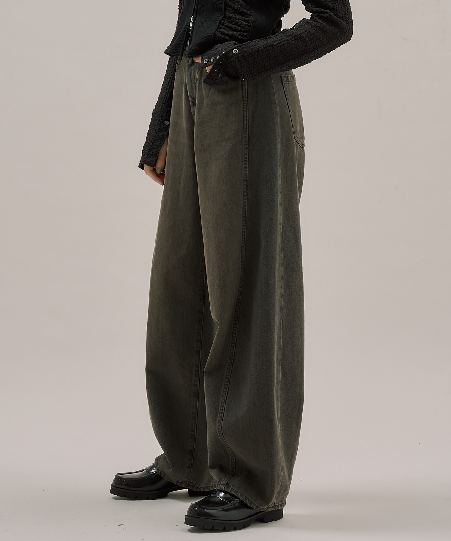 PUBLIC DENIM BLACK CURVE