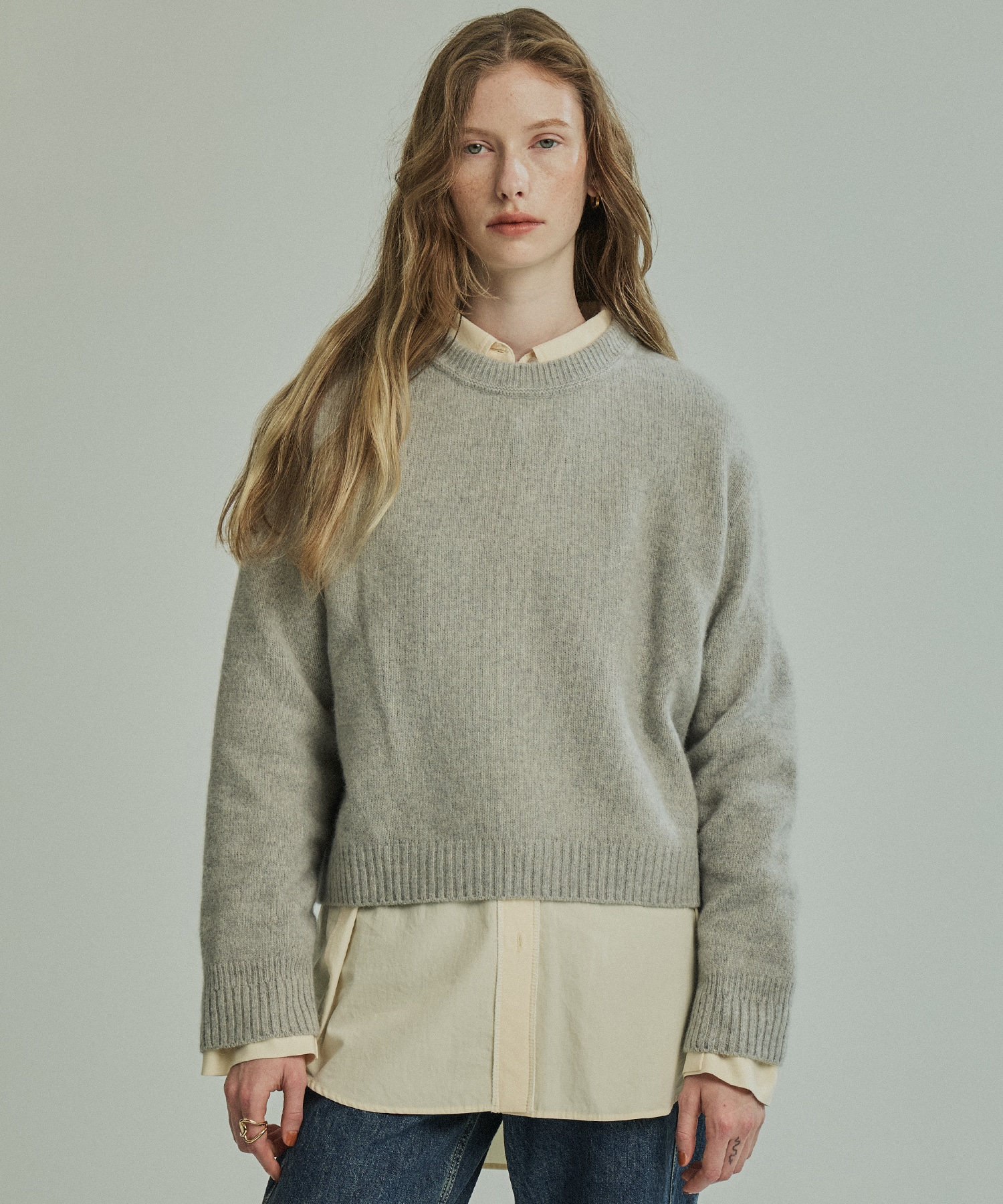 FOXコンフォートクルーネックニット