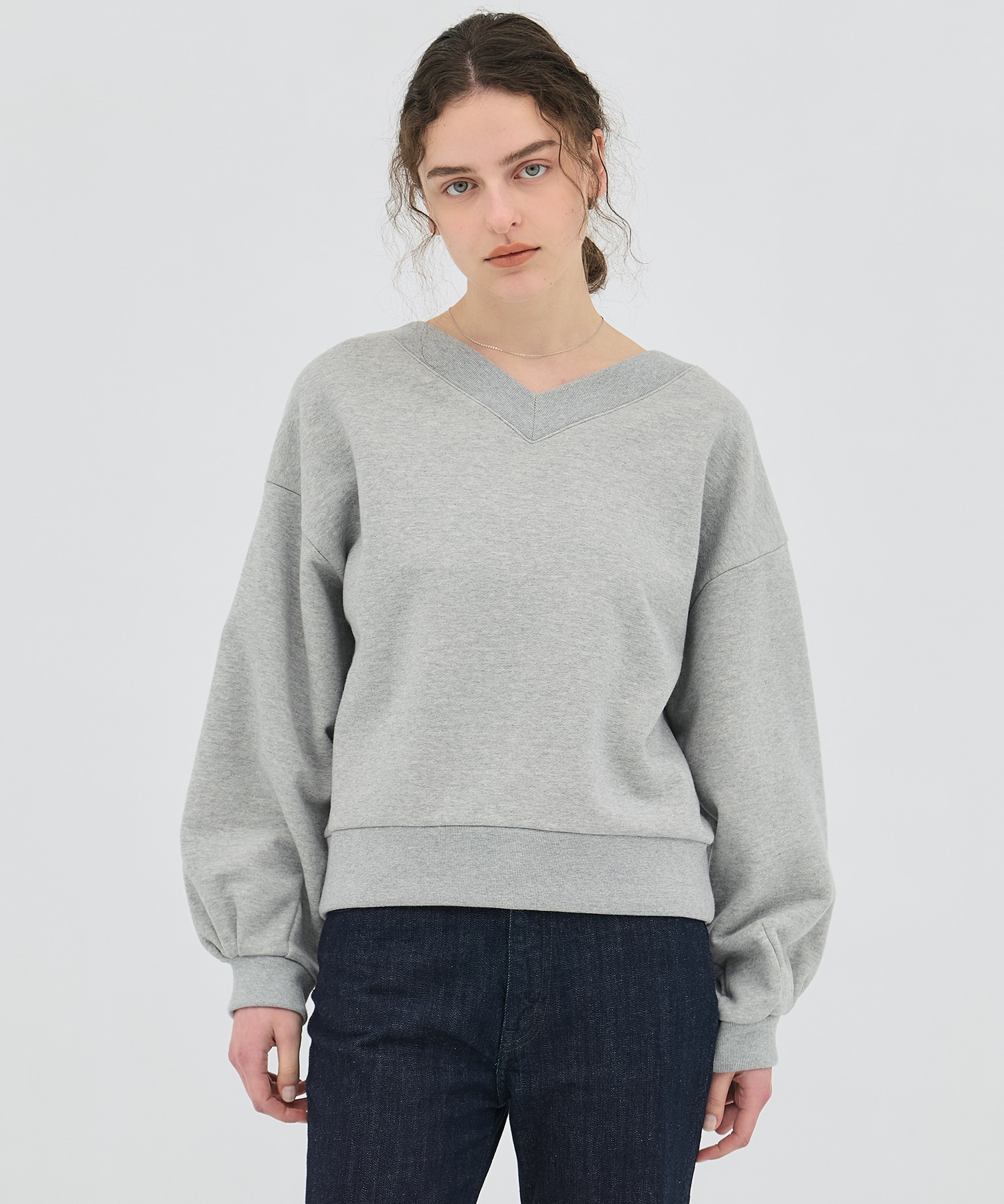 タックスリーブスウェットTOP