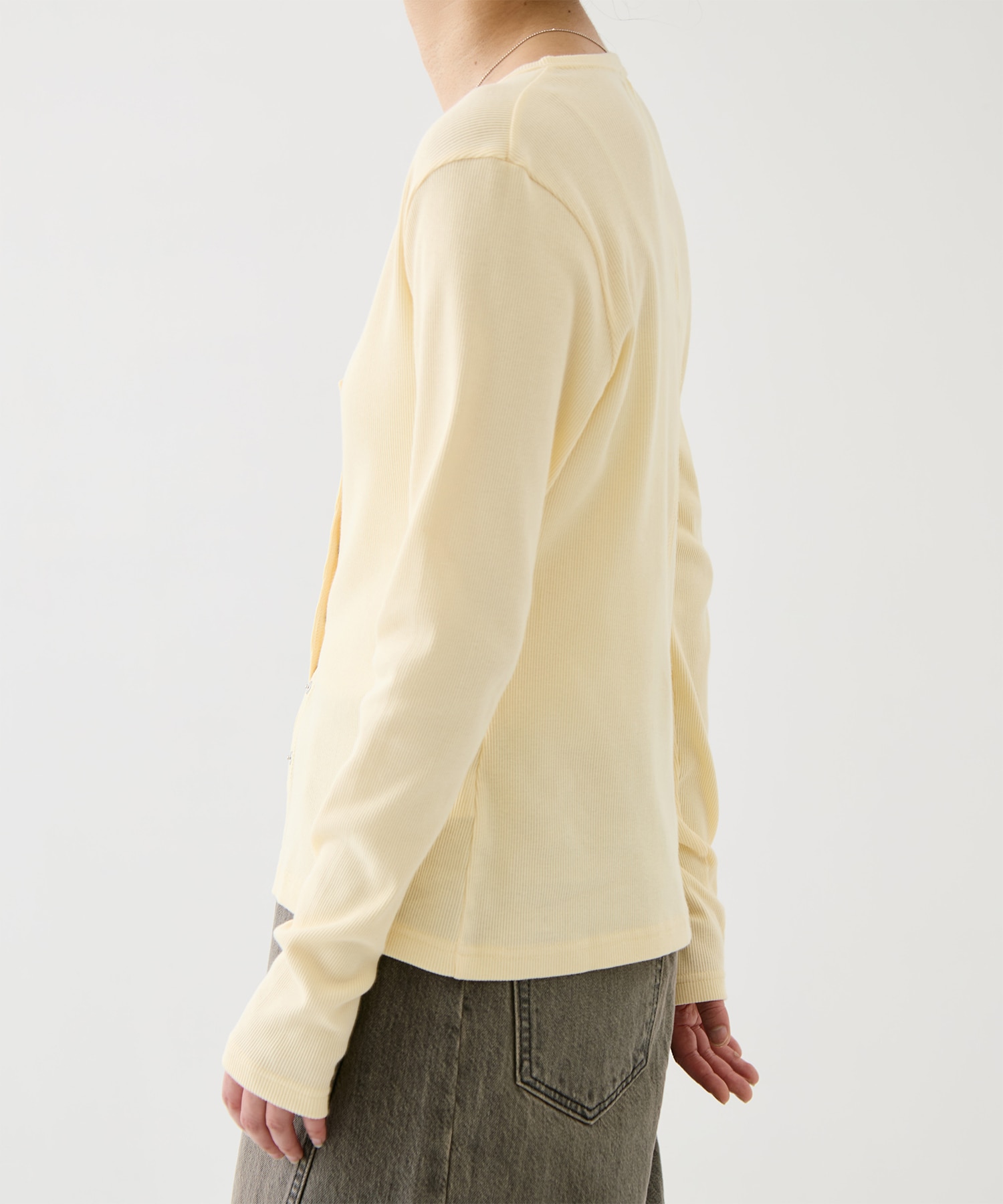 リングドットVネックトップス