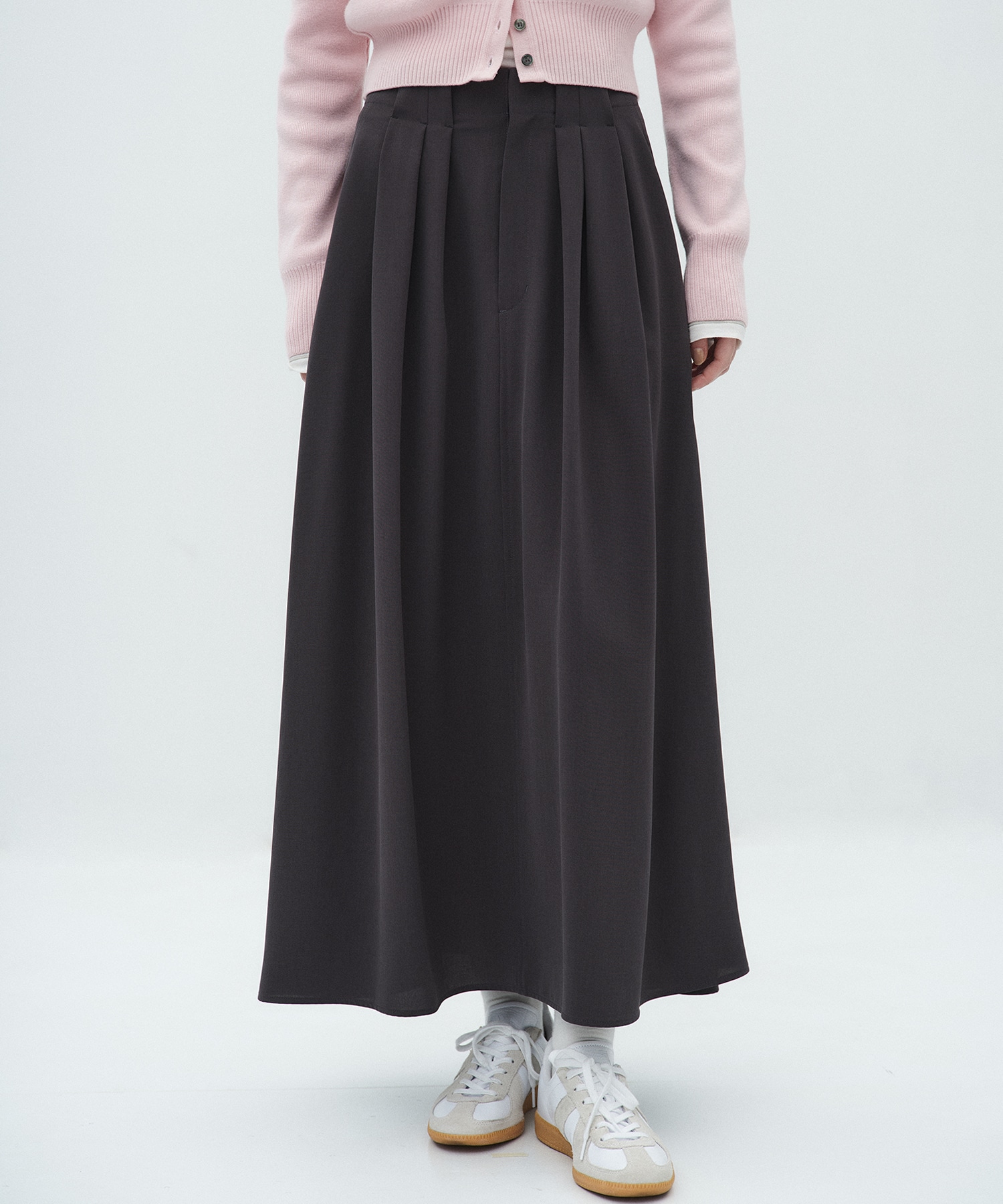 タックフレアスカート