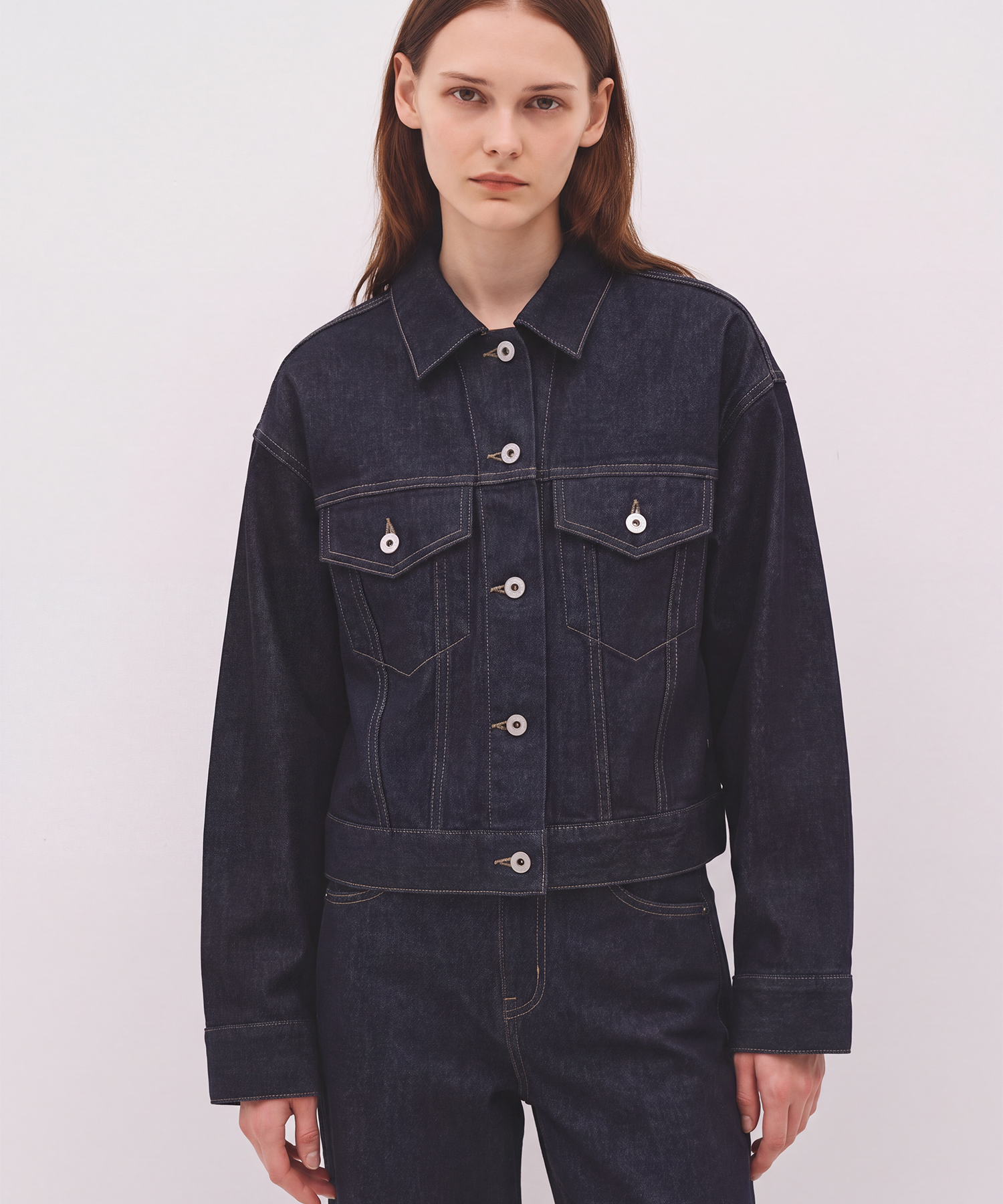 CROPPED DENIM JACKET