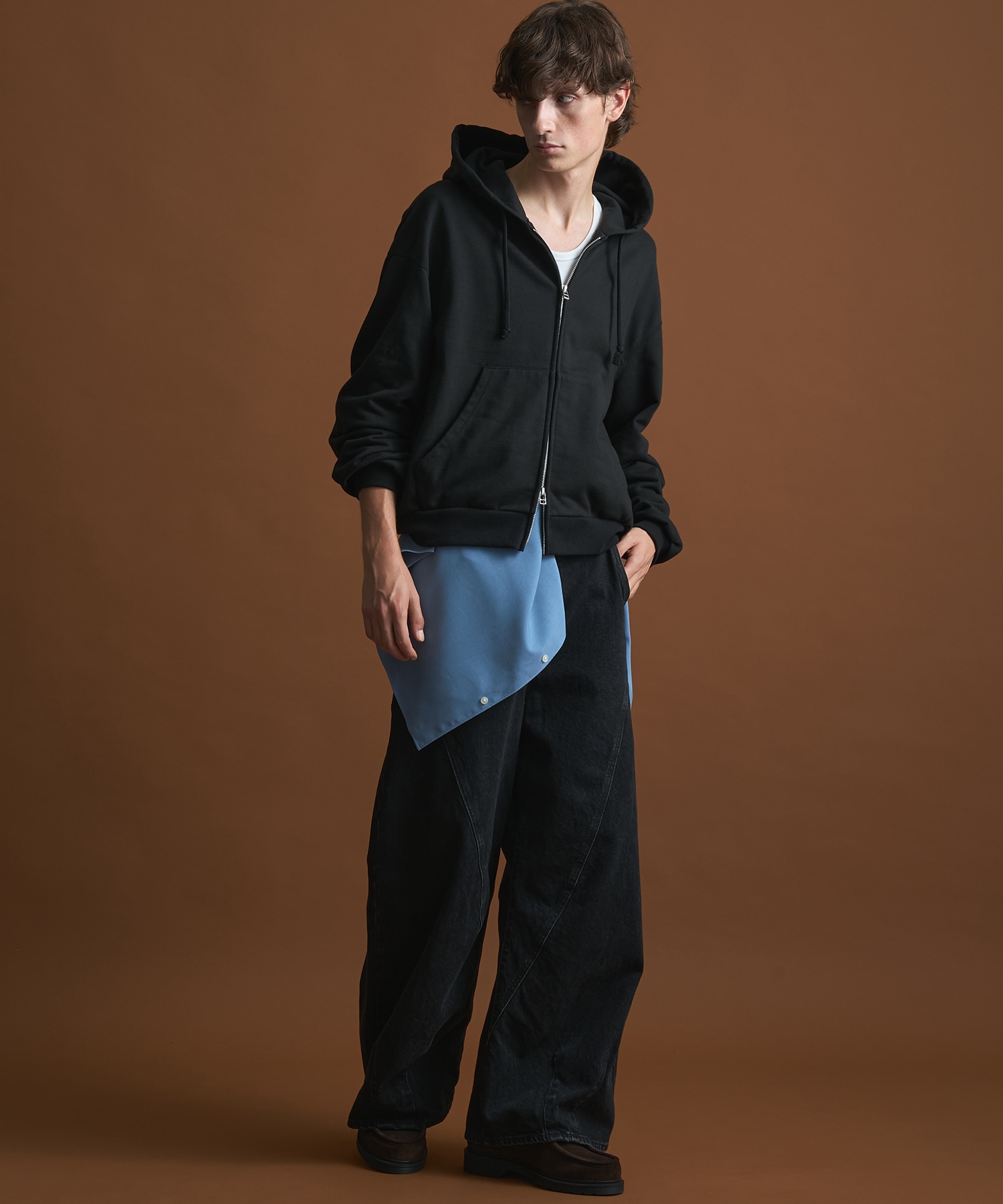 PUBLIC SWEATジップパーカー