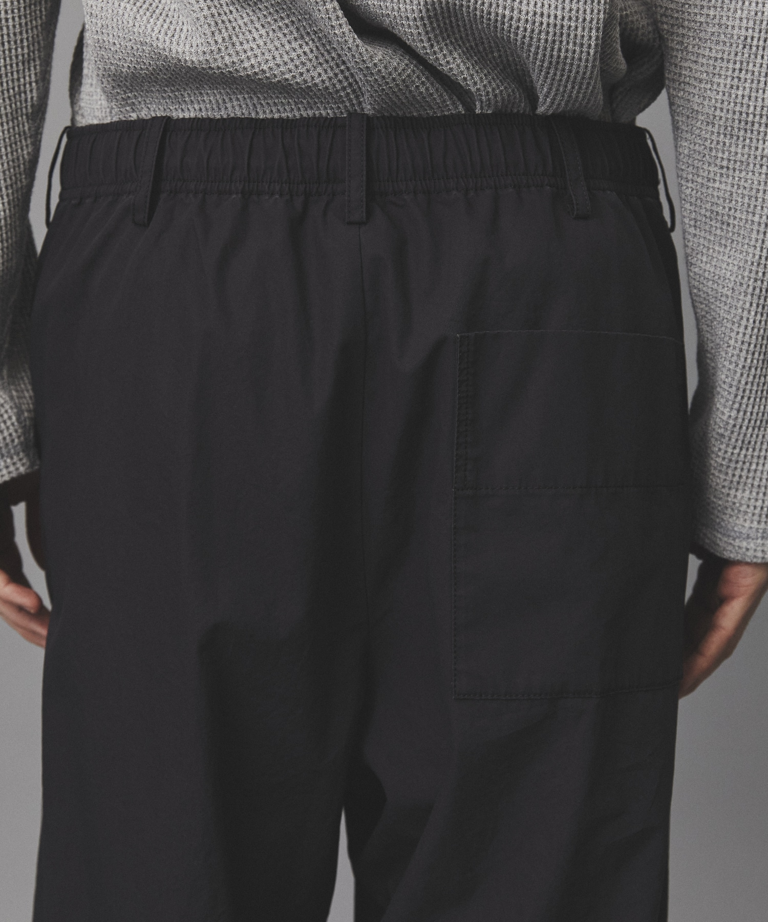 リッチコットンウォッシュドパンツ