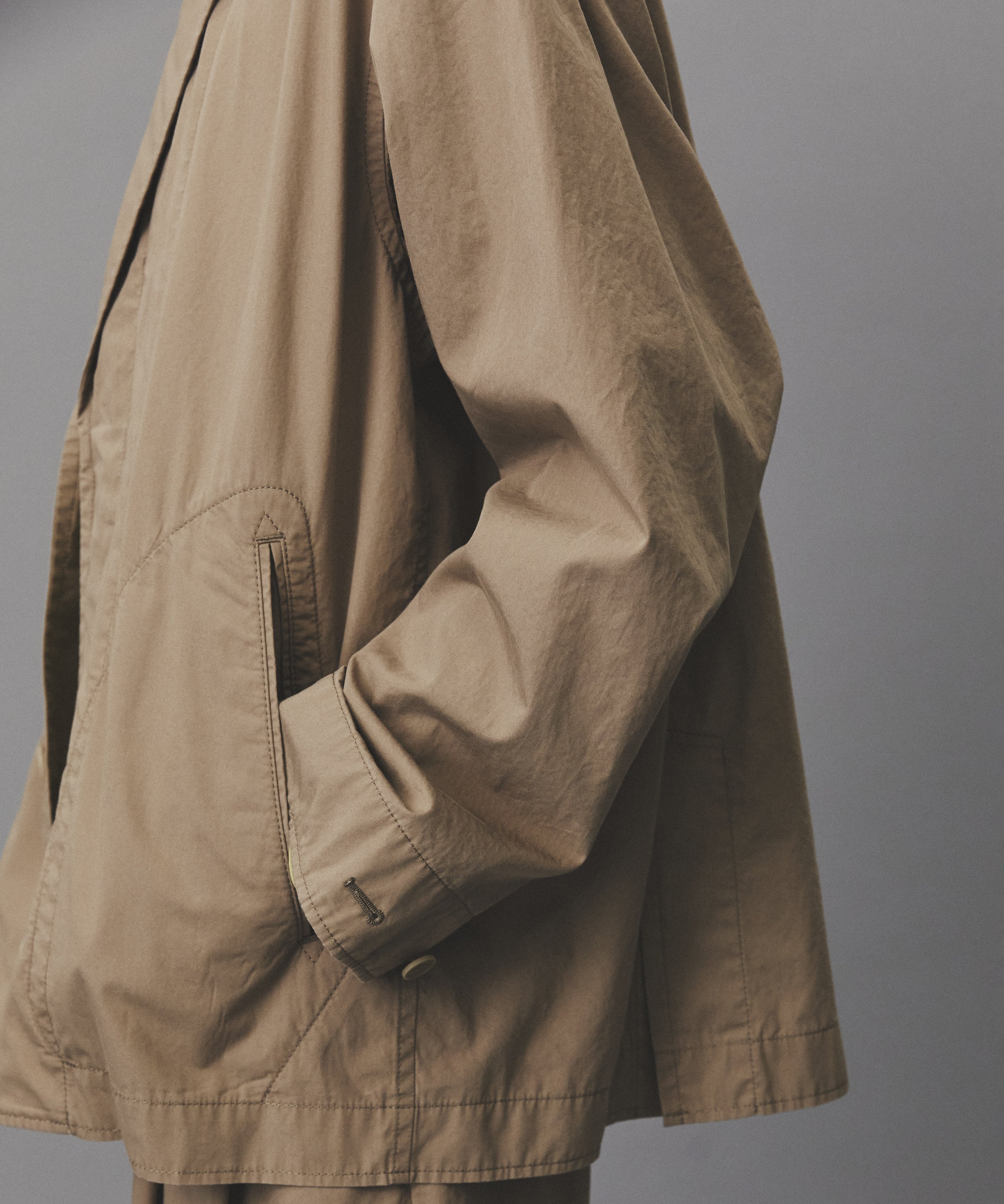 リッチコットンウォッシュドジャケット