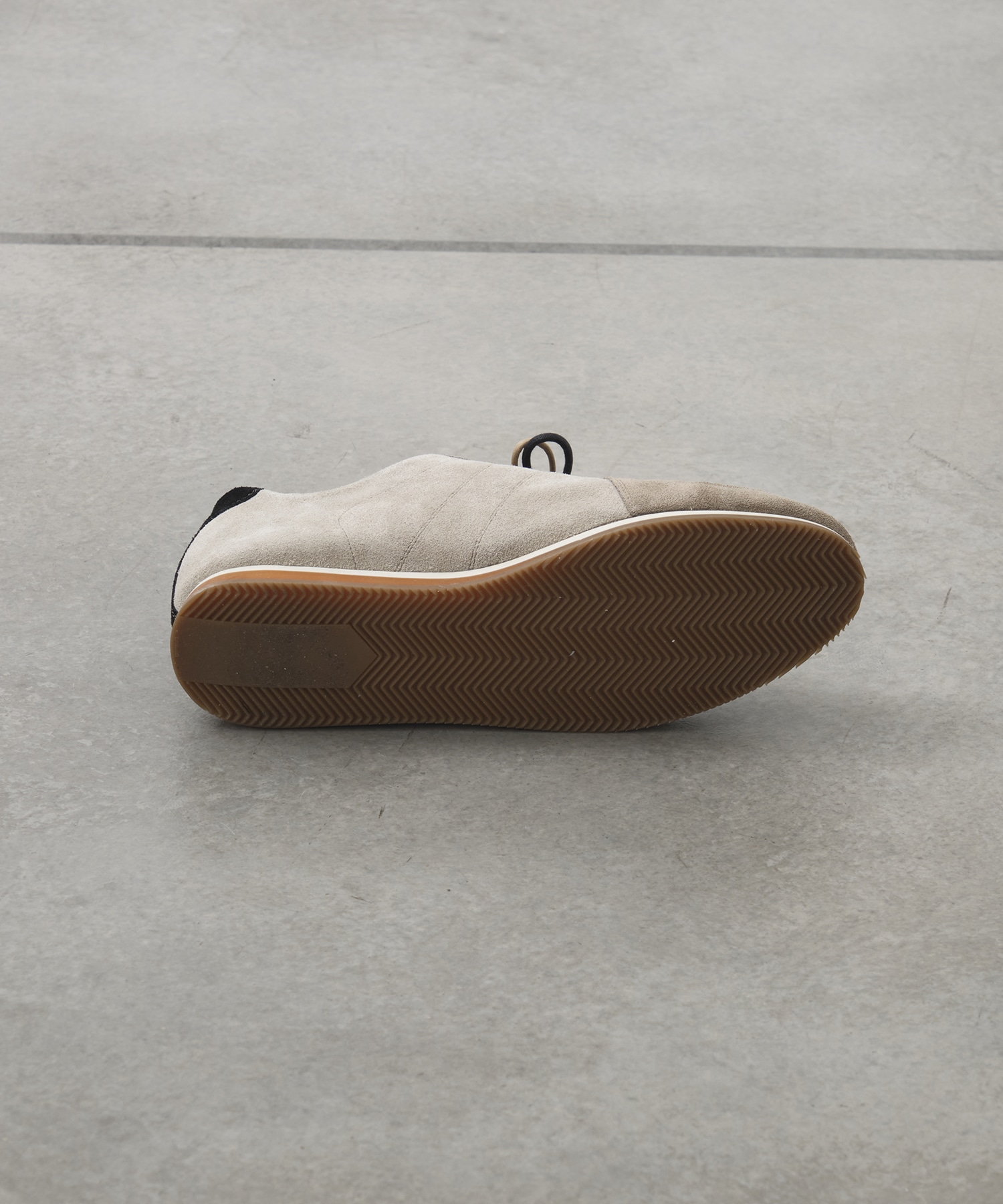 スウェードコンビジャーマントレーナー